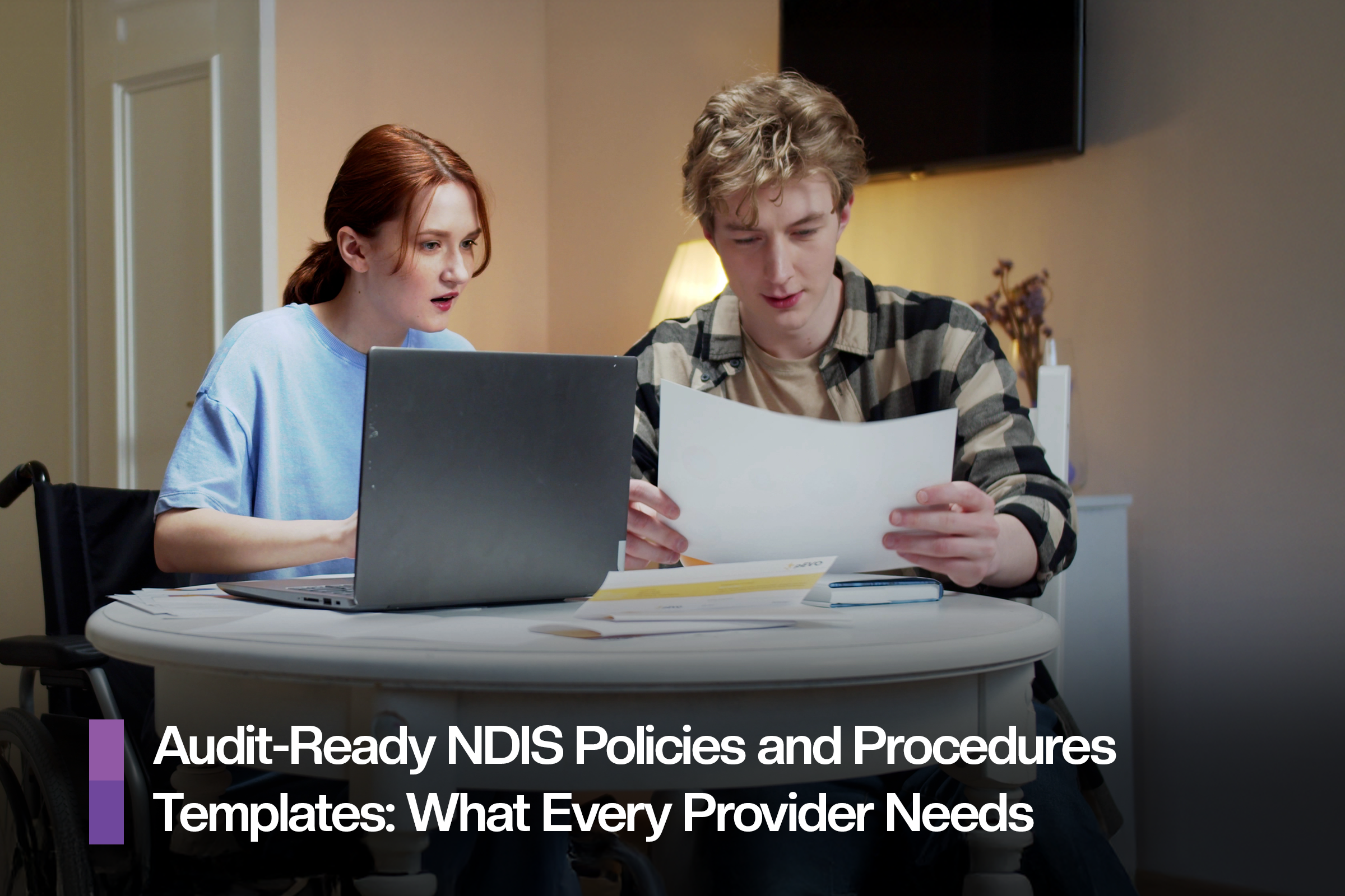 A paper and calculator being used by NDIS provider for calculating budget.