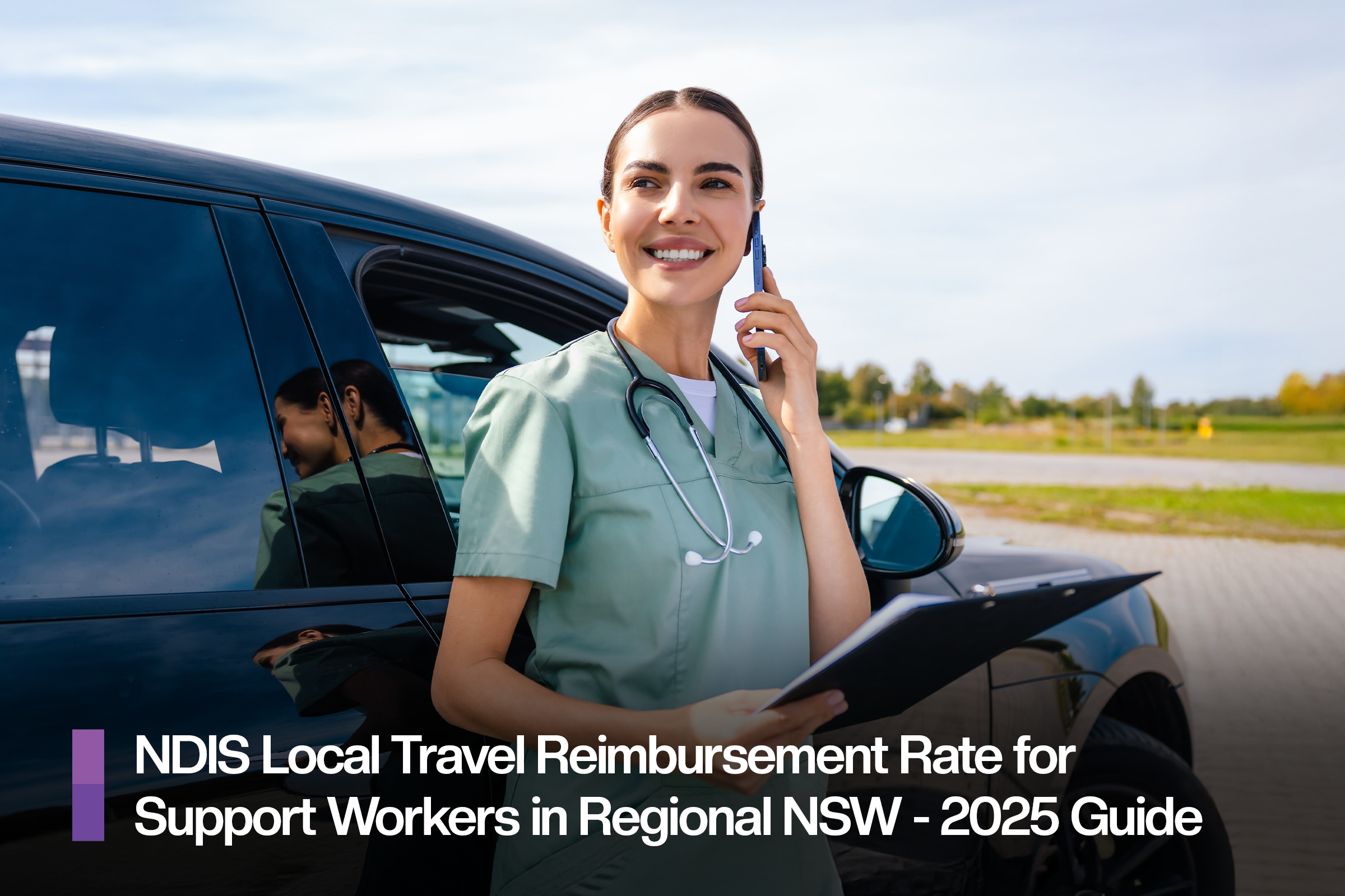 NDIS Local Travel Reimbursement Rate for Support Workers in Regional NSW