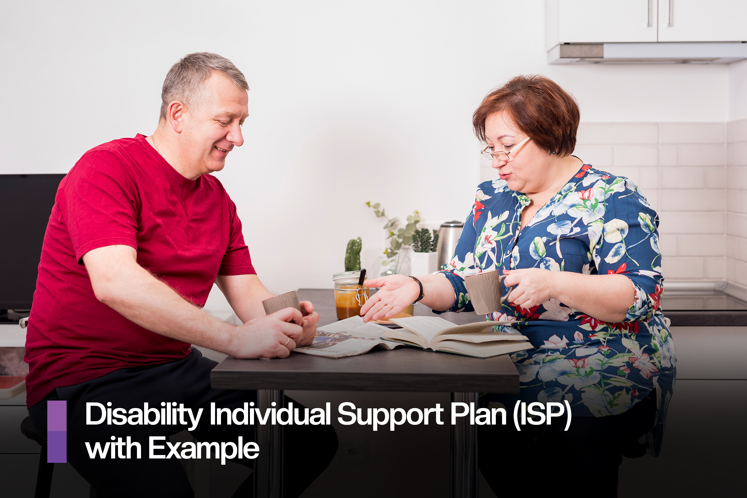 A paper and calculator being used by NDIS provider for calculating budget.