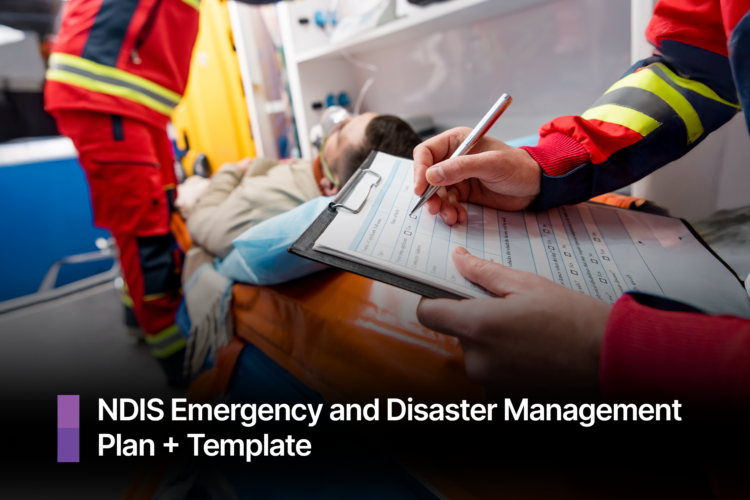 A paper and calculator being used by NDIS provider for calculating budget.