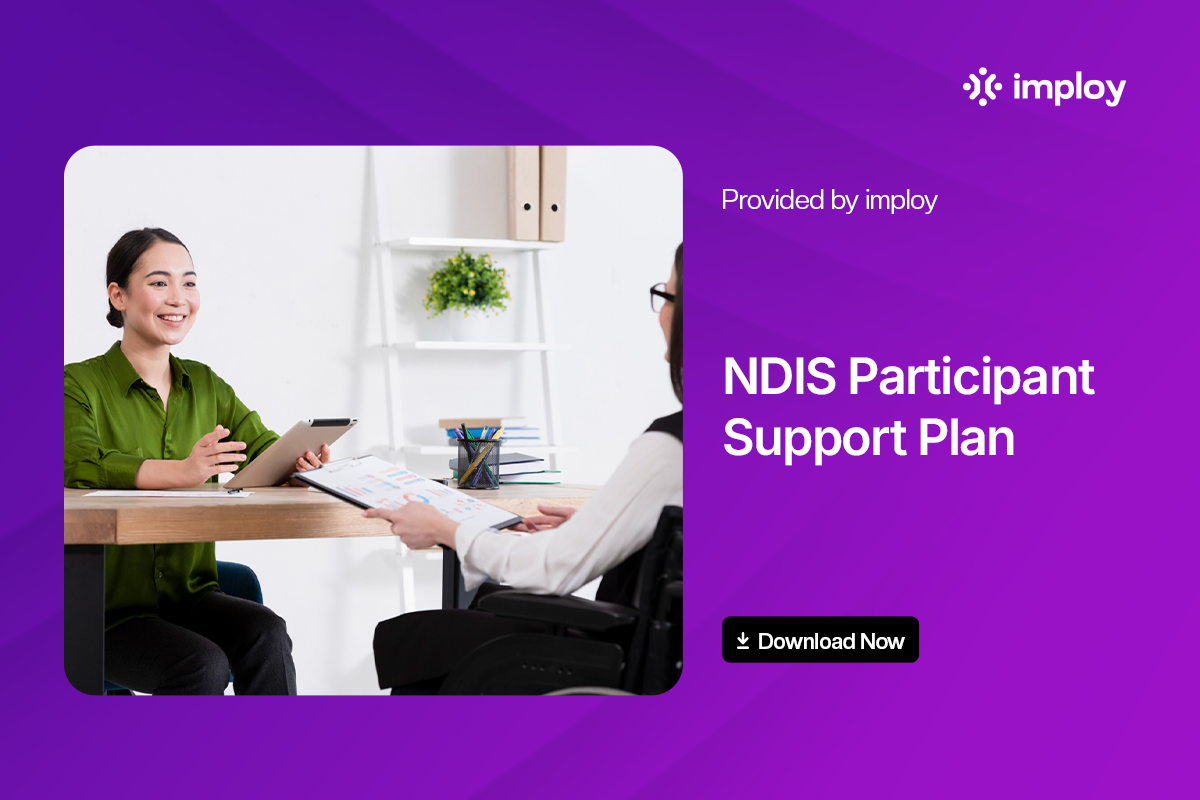 A paper and calculator being used by NDIS provider for calculating budget.