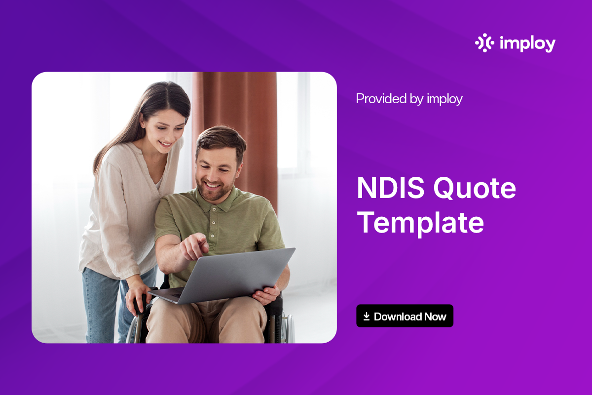 A paper and calculator being used by NDIS provider for calculating budget.