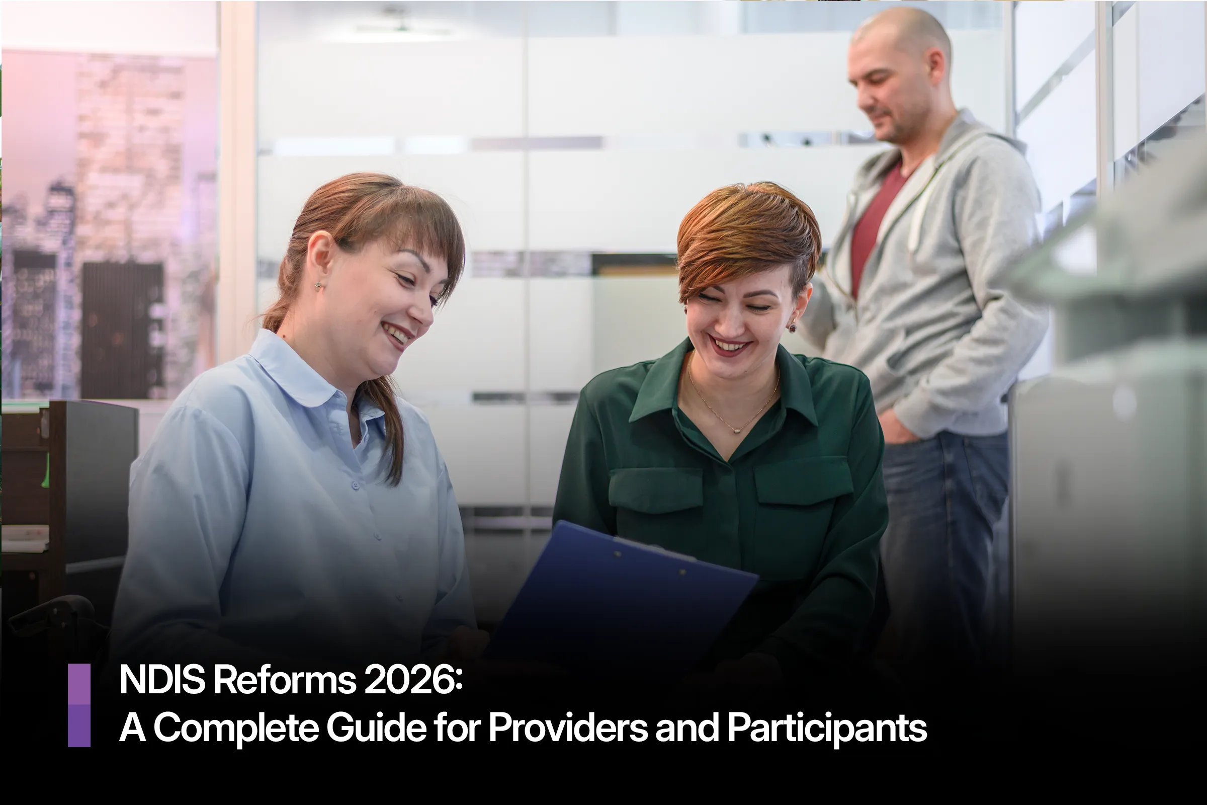 A paper and calculator being used by NDIS provider for calculating budget.