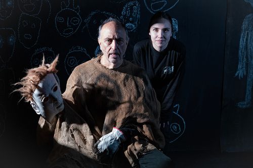 Roger Ballen and Gabriella Blumberg