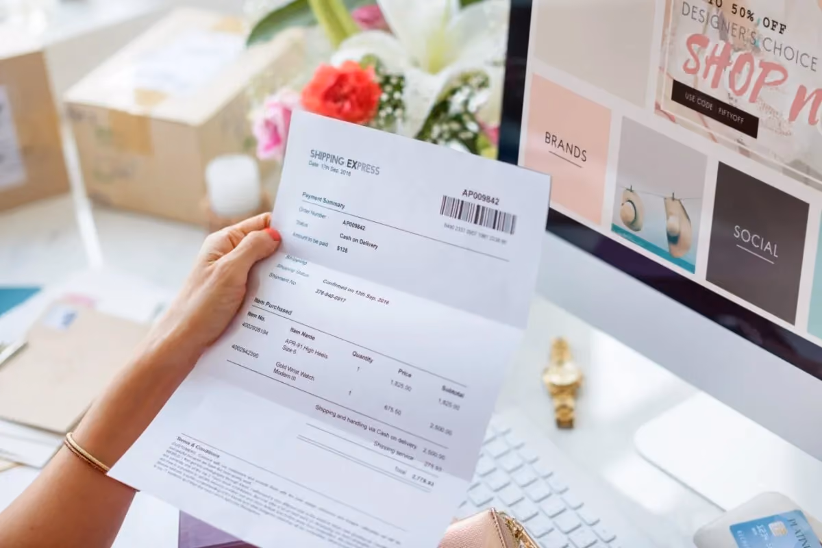 contoh invoice sederhana
