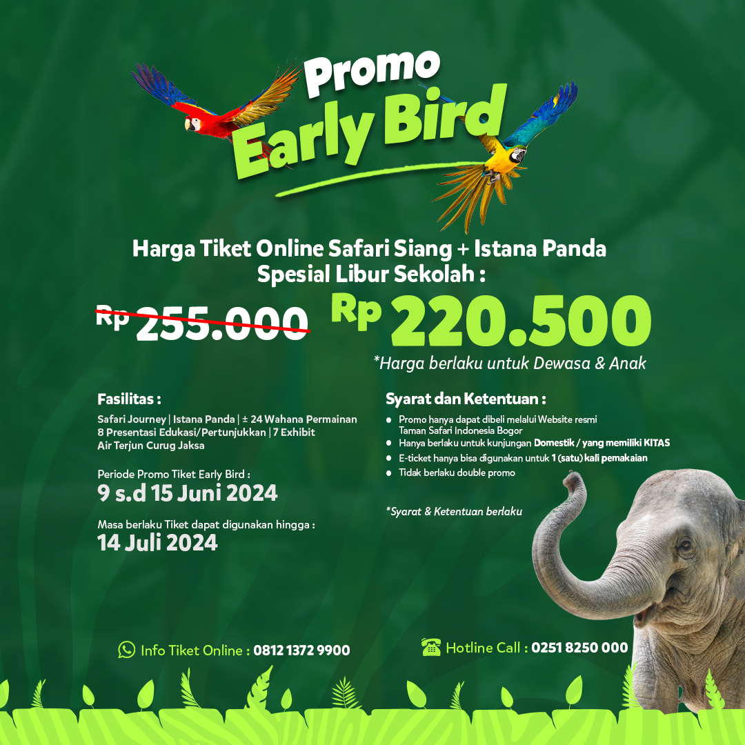 Diskon Early Bird