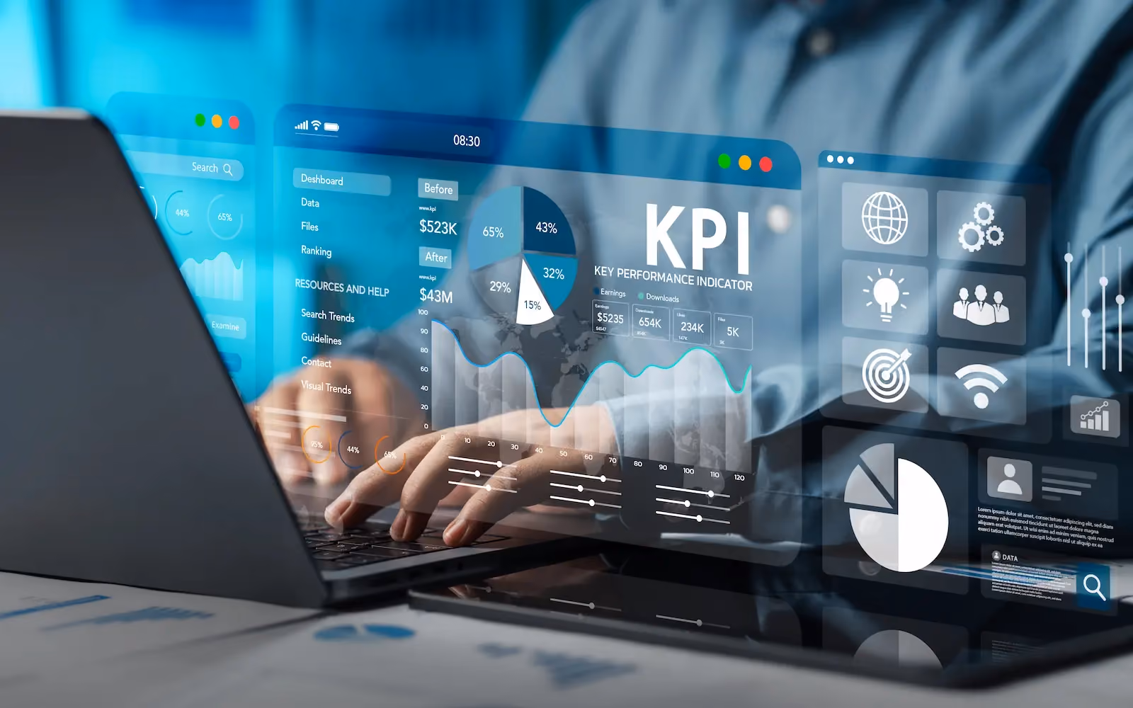 ‍Komponen Penting dalam Business Intelligence Dashboard