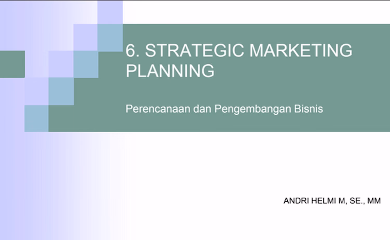 Contoh Marketing Plan PDF - DOKU