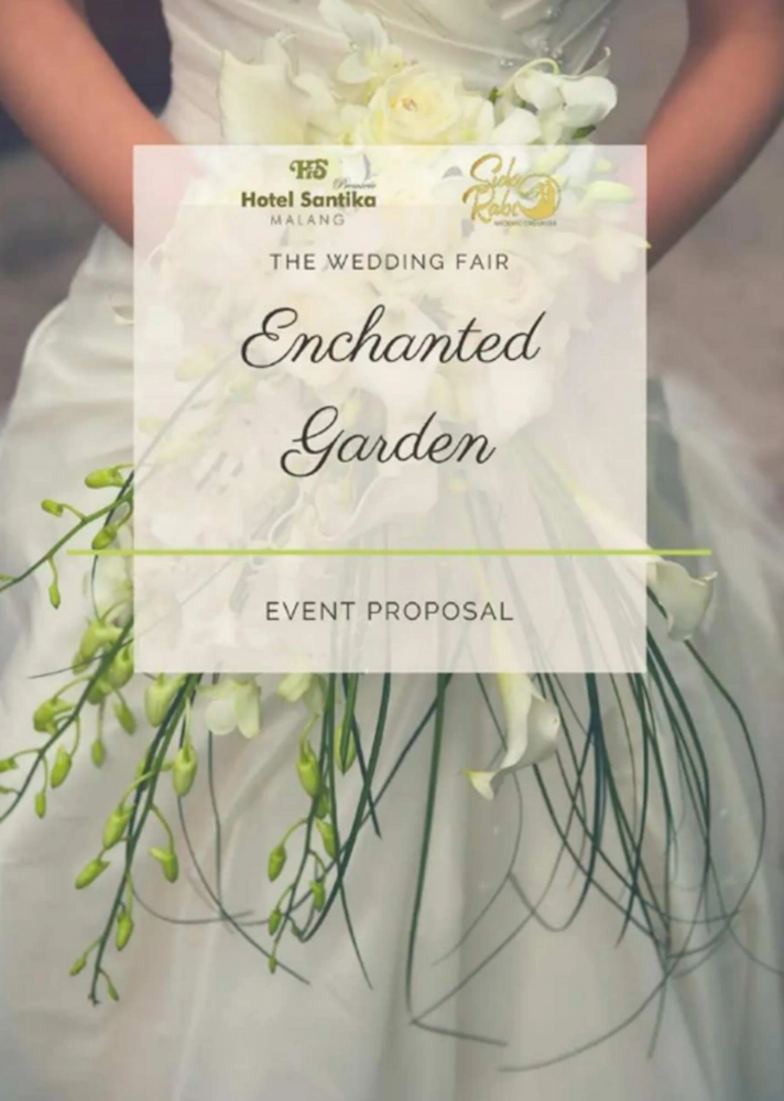 Contoh Proposal Event Wedding Halaman Sampul - DOKU