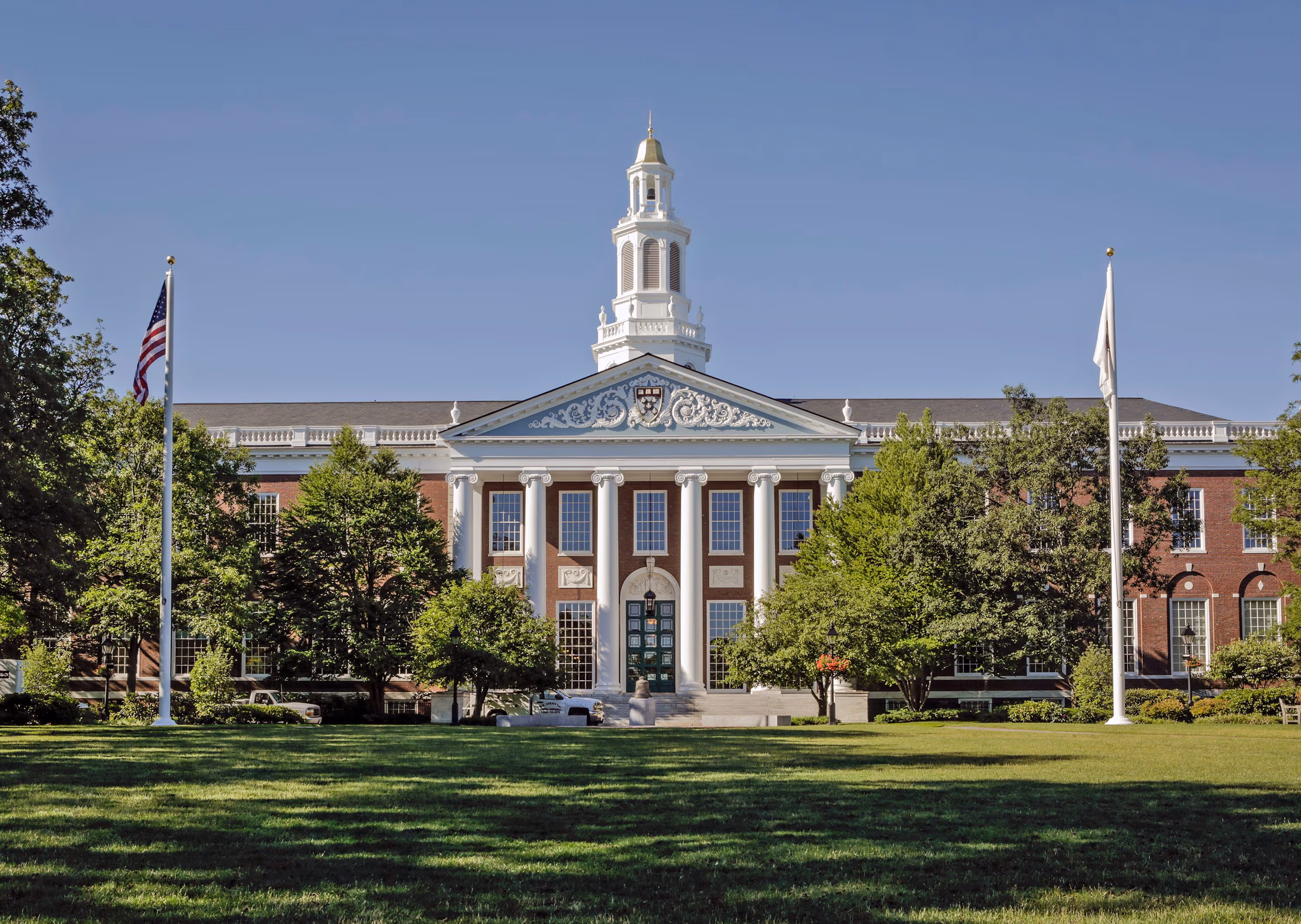 Harvard Business School campus.