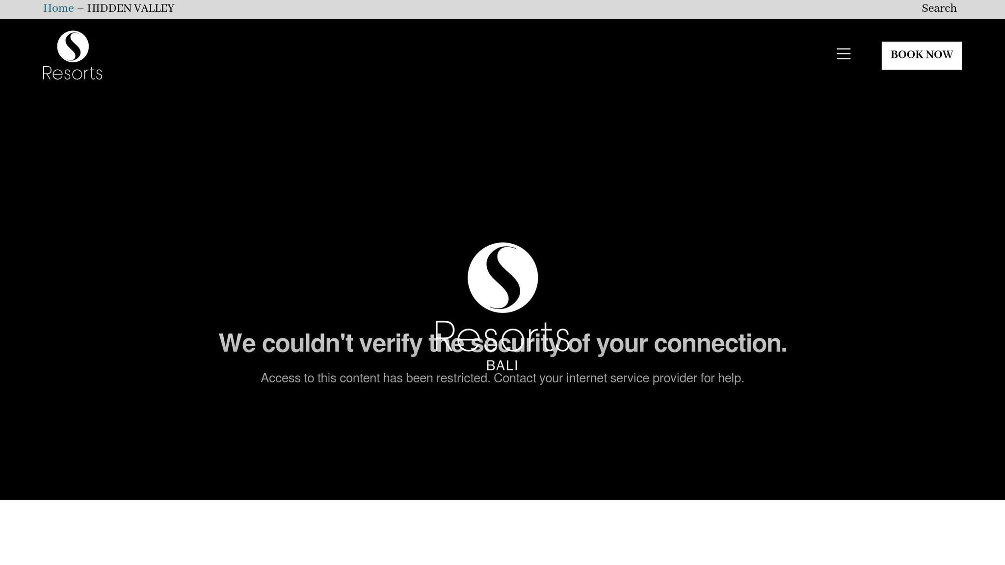 S Resorts Hidden Valley