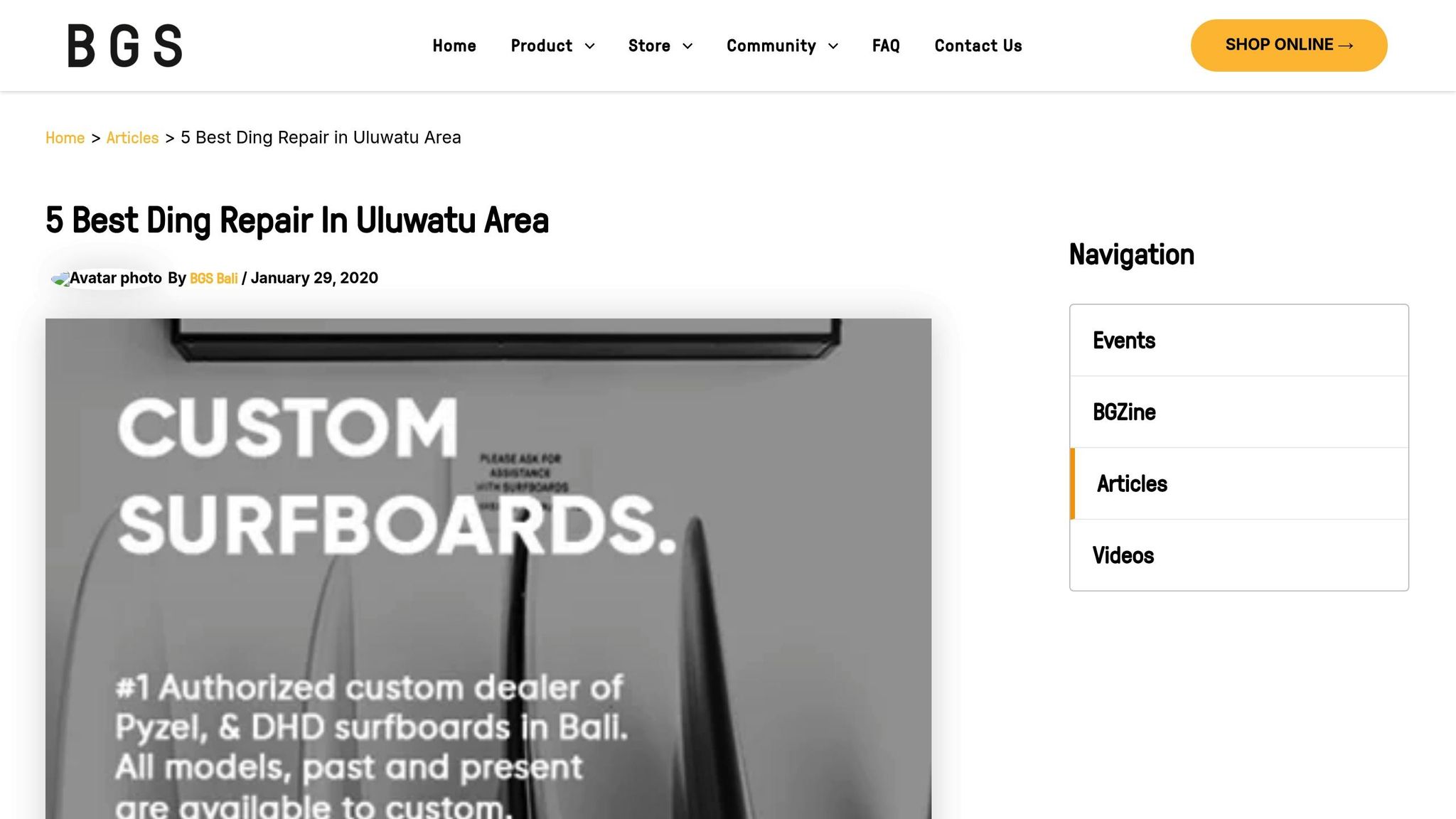 Studio Repair Uluwatu