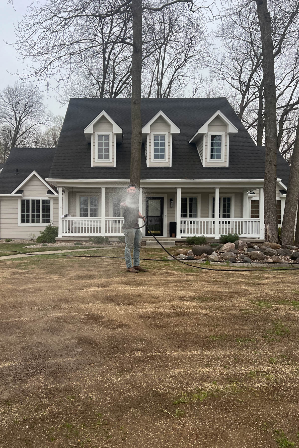 We finally tackled some long-awaited yard work after nearly 2 years in this home.