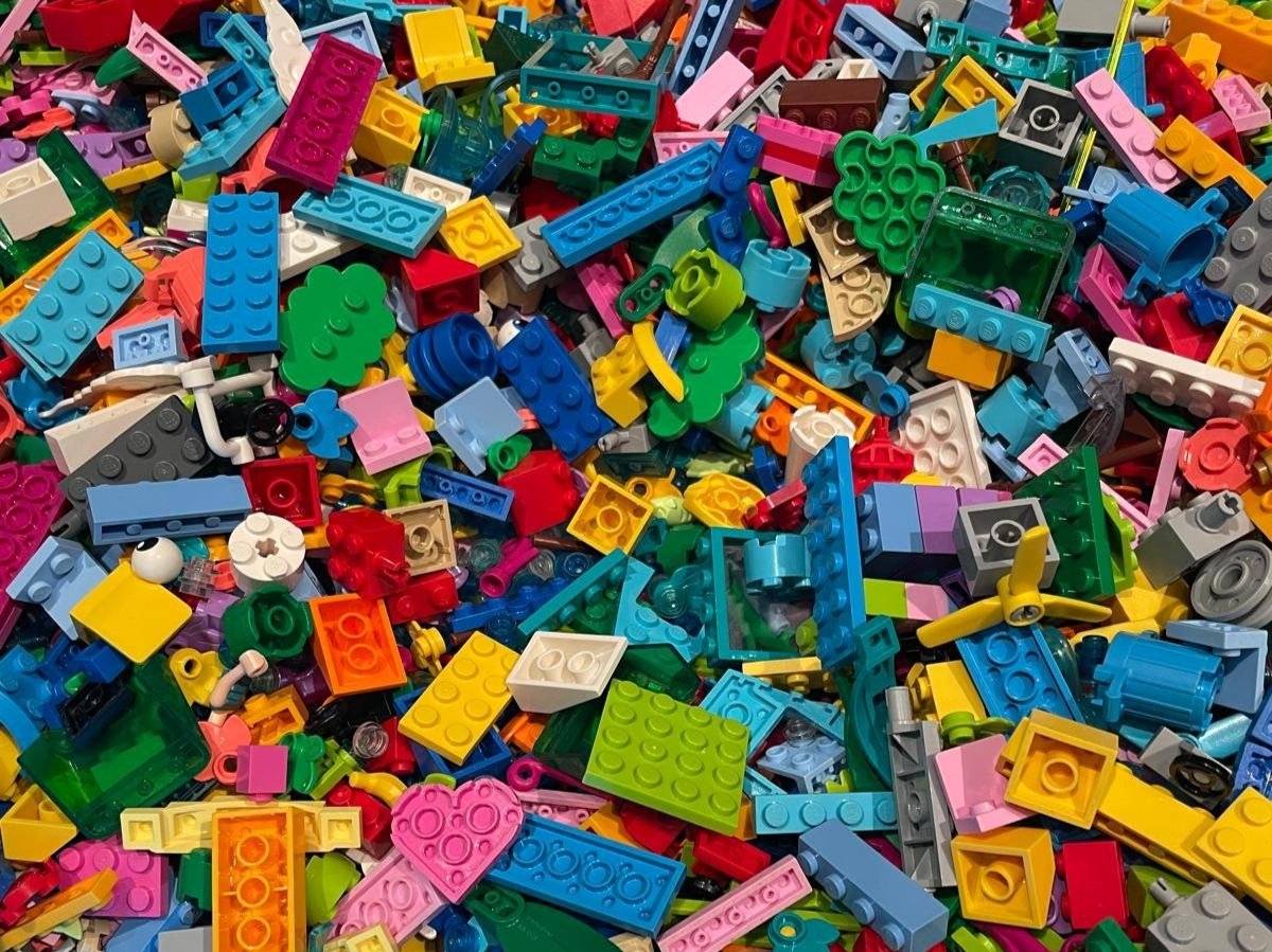 Lego serious play bricks.