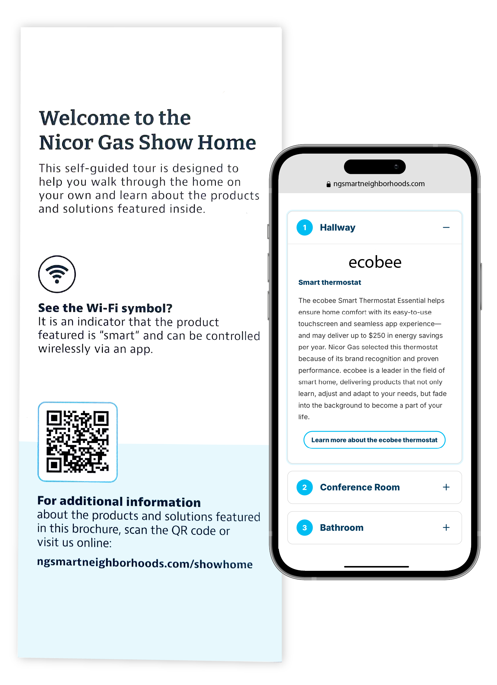 Interactive Brochure Webpage