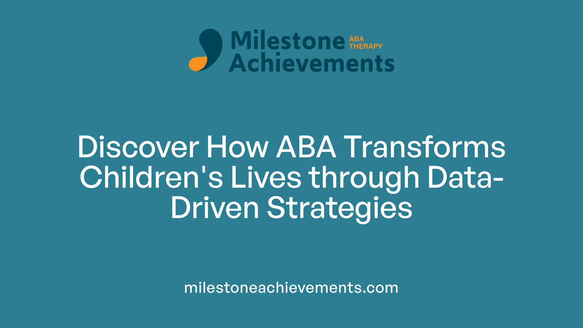 Discover How ABA Transforms Children's Lives through Data-Driven Strategies