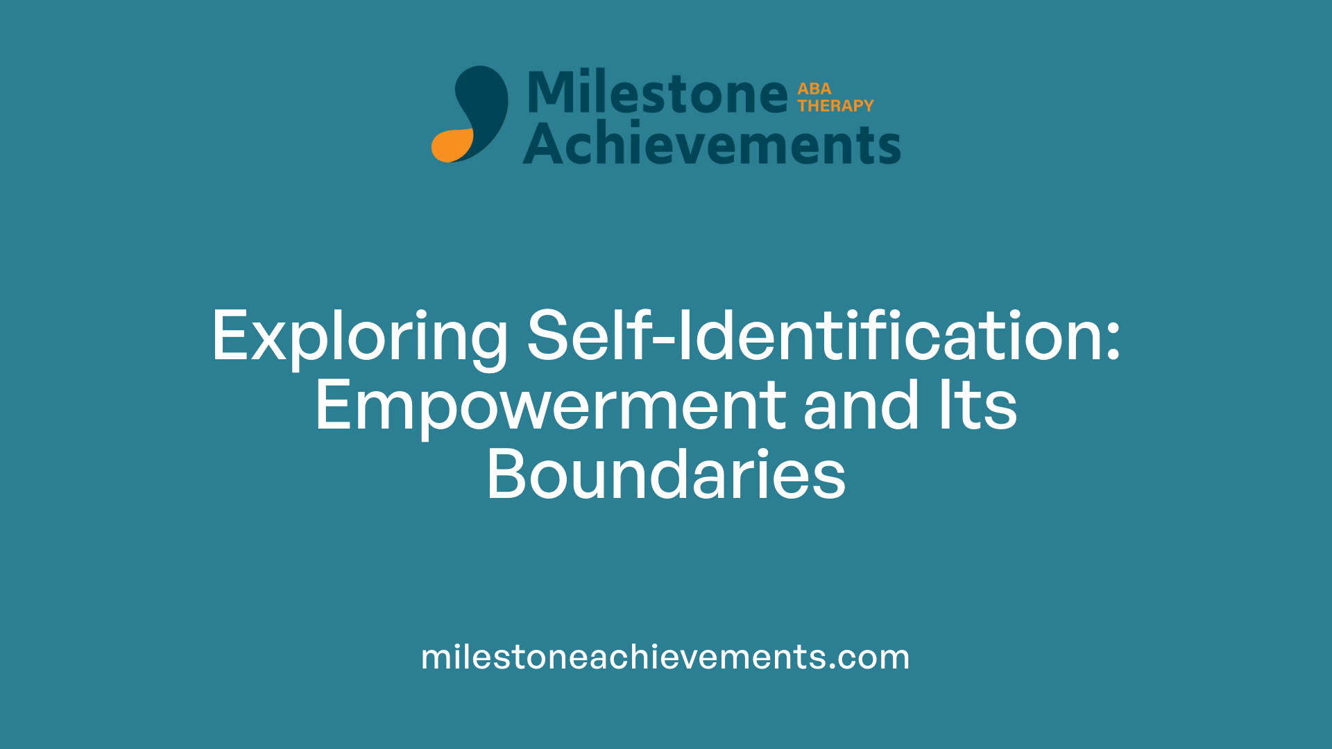 Exploring Self-Identification: Empowerment and Its Boundaries