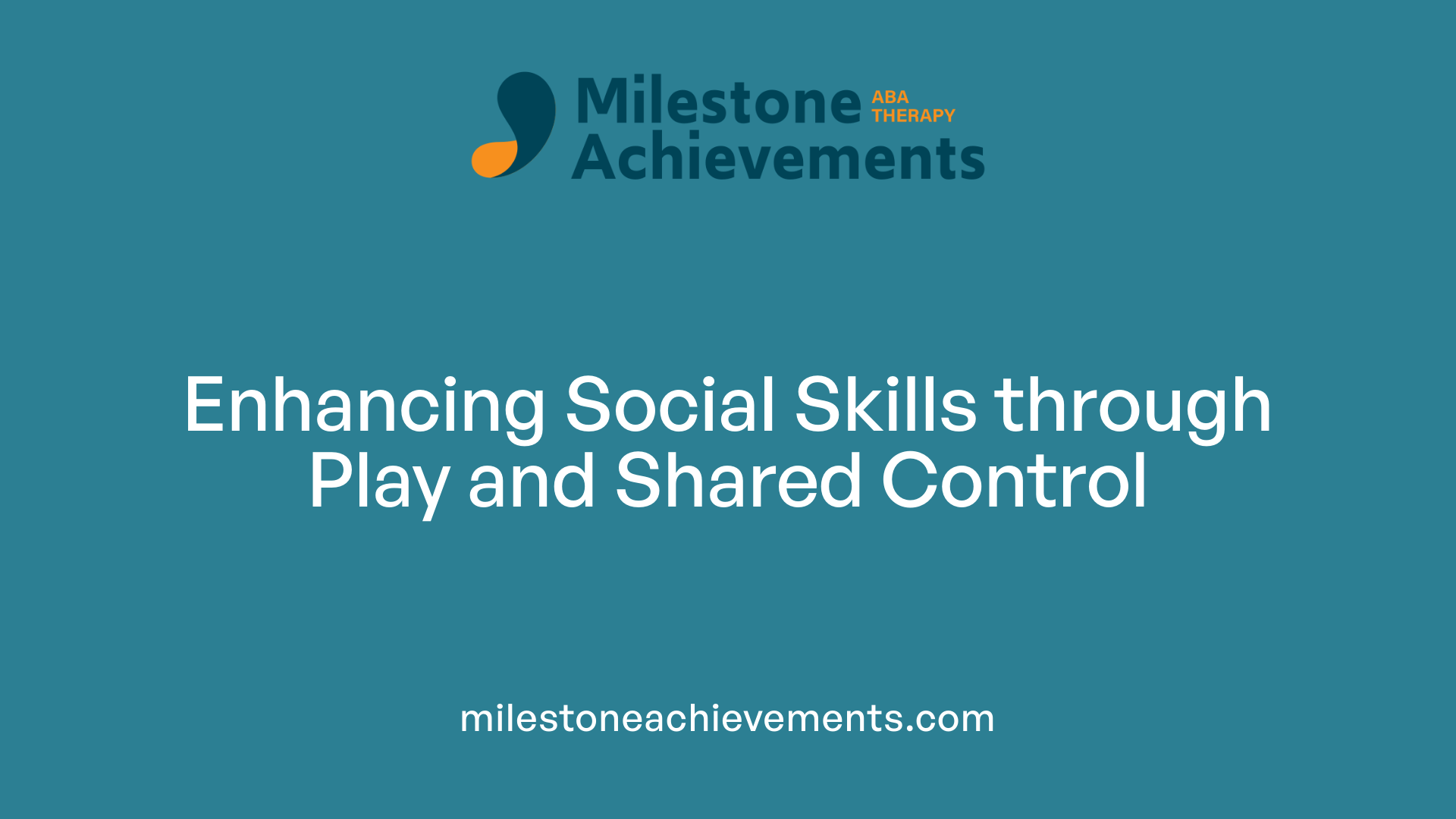 Enhancing Social Skills through Play and Shared Control