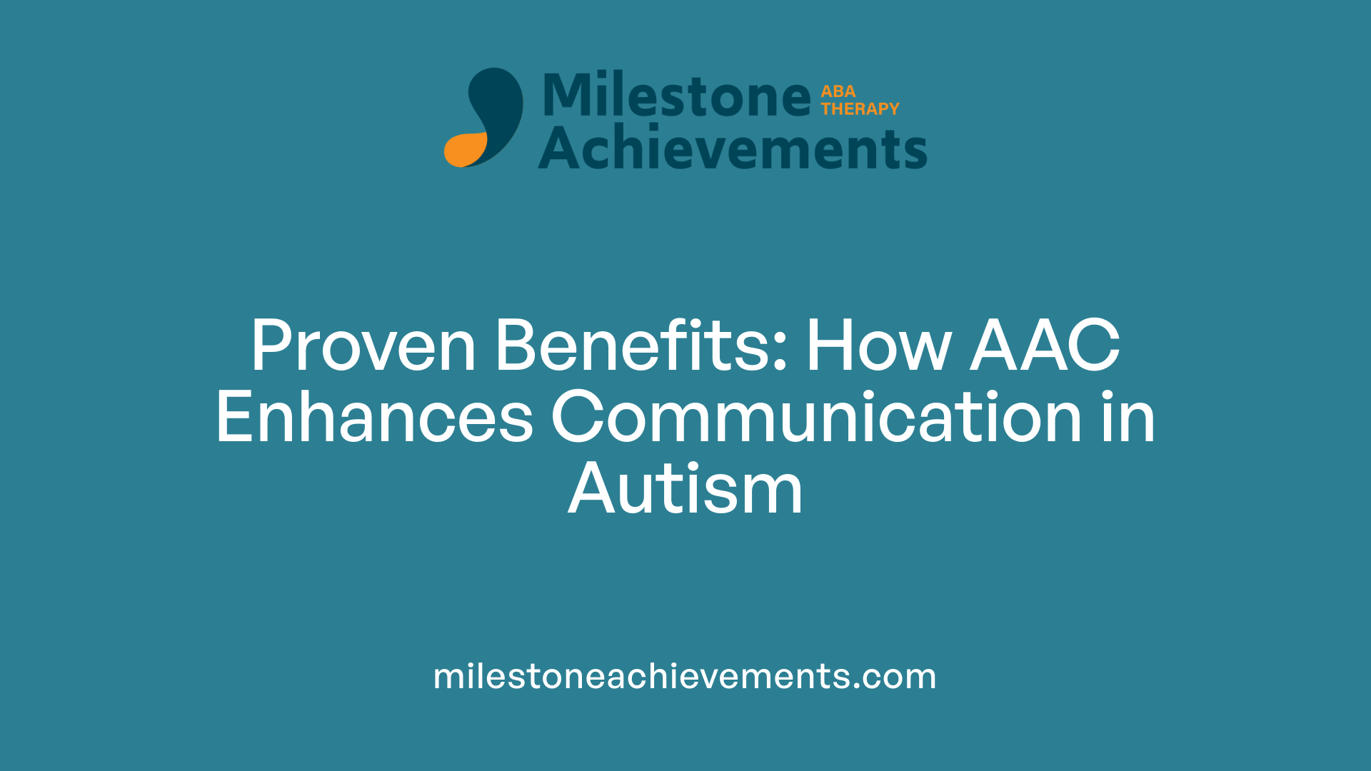 Proven Benefits: How AAC Enhances Communication in Autism