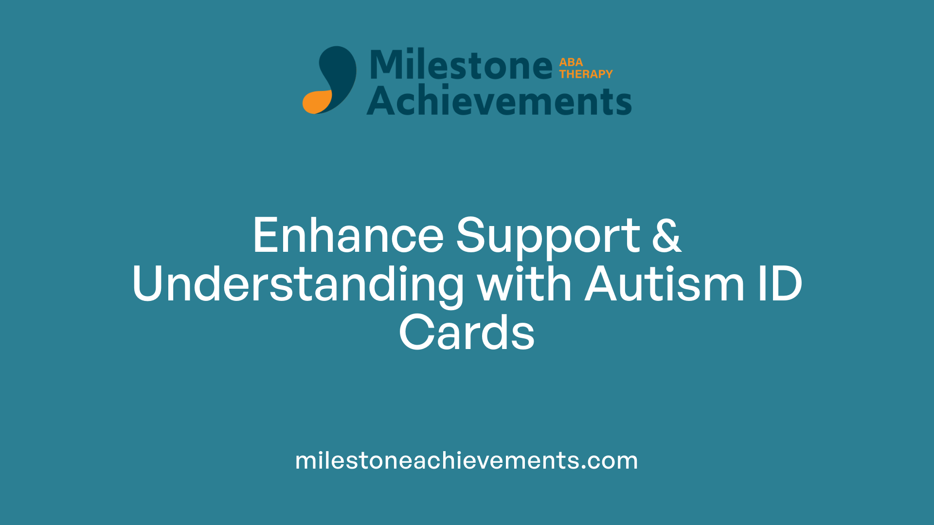 Enhance Support &amp; Understanding with Autism ID Cards