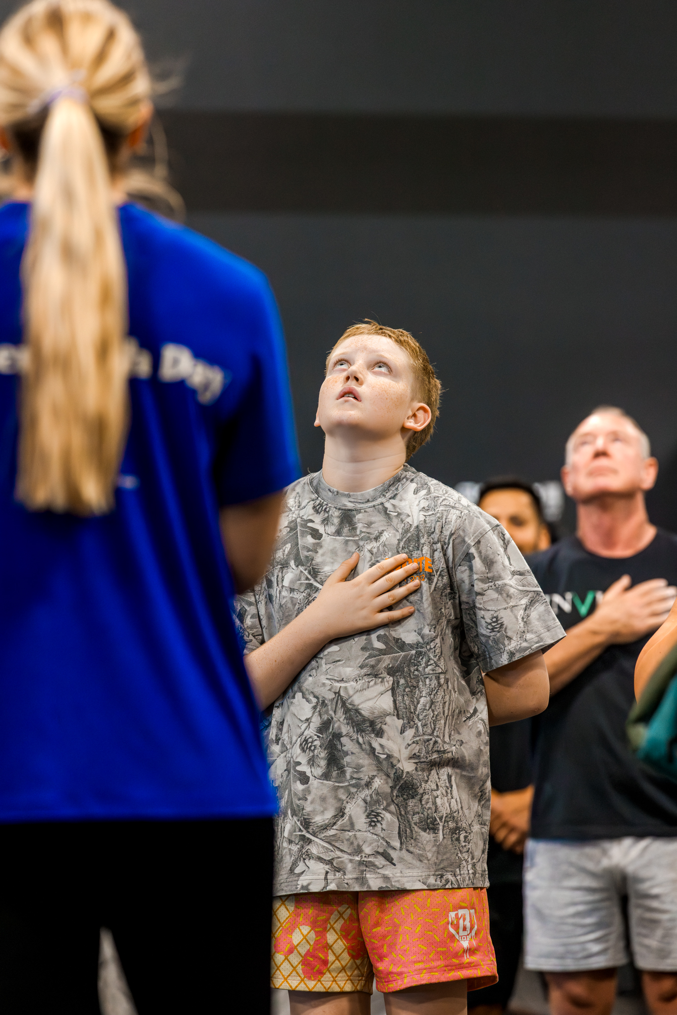 Community members at the CrossFit Incite Grand Reopening Lift Off
