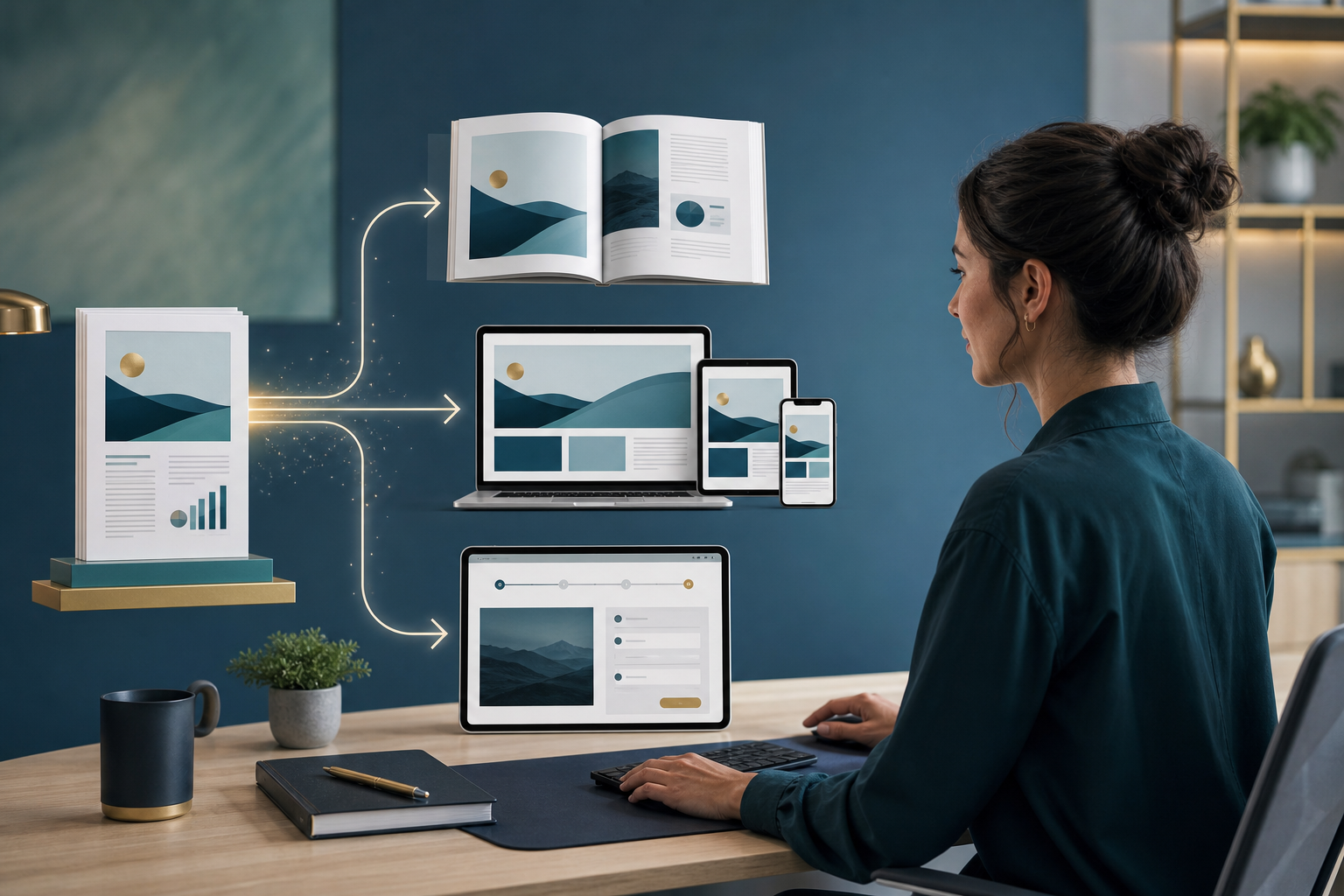 Beyond the Draft: How to Turn One Idea Into Print, Web, and Interactive Learning Content