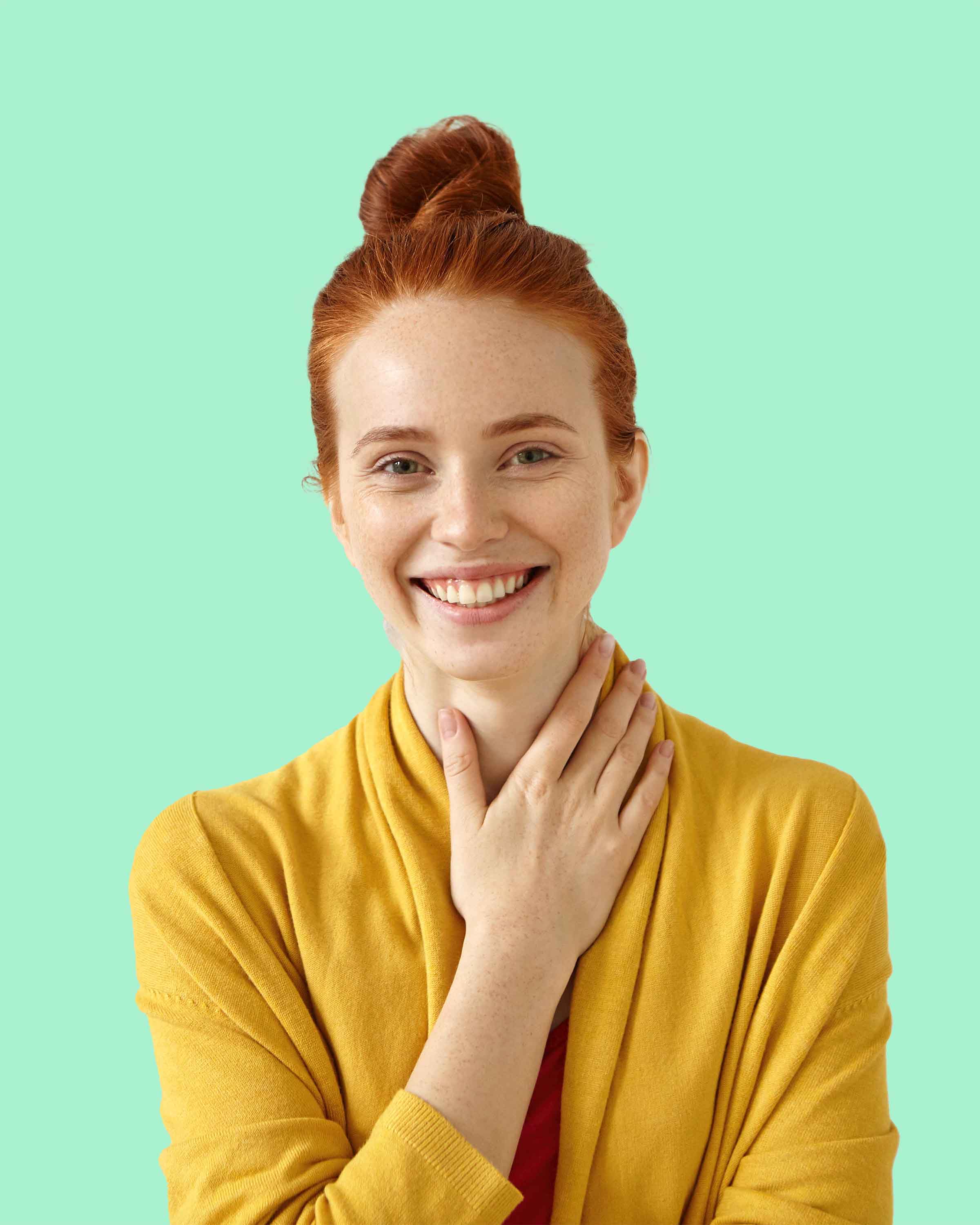 A portrait of a smiling girl, an active EcoRoots volunteers.