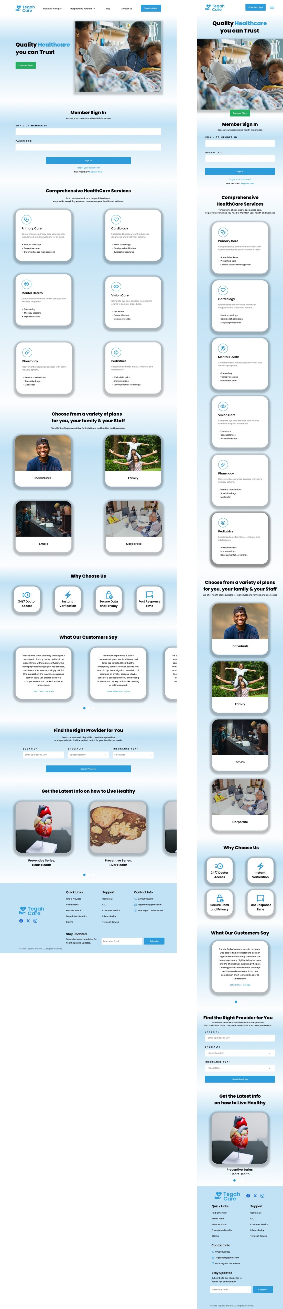 A screenshot of web page