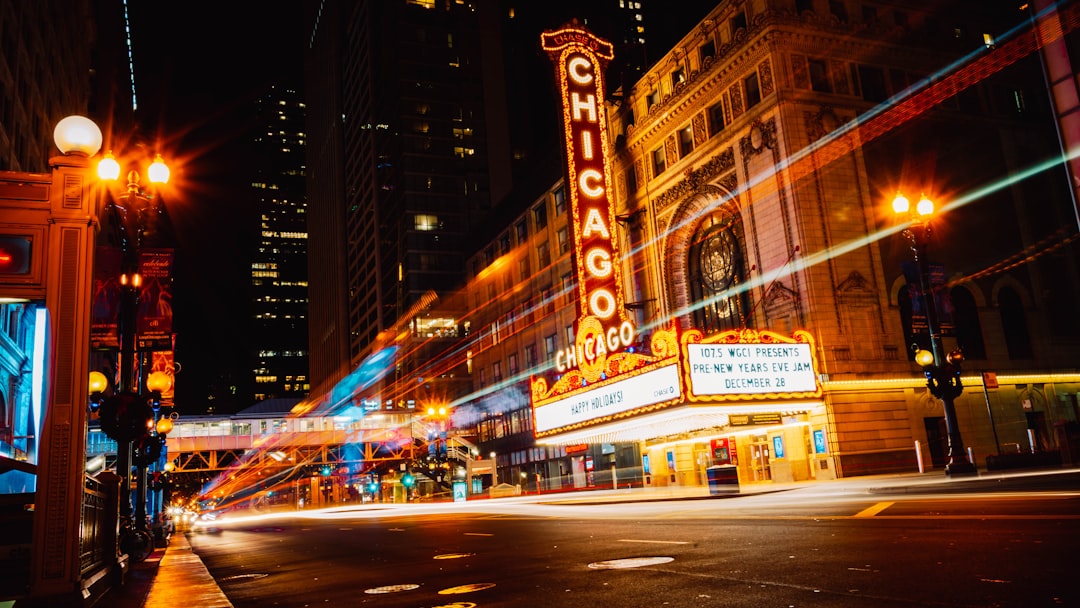 time lapse photo of lights near building