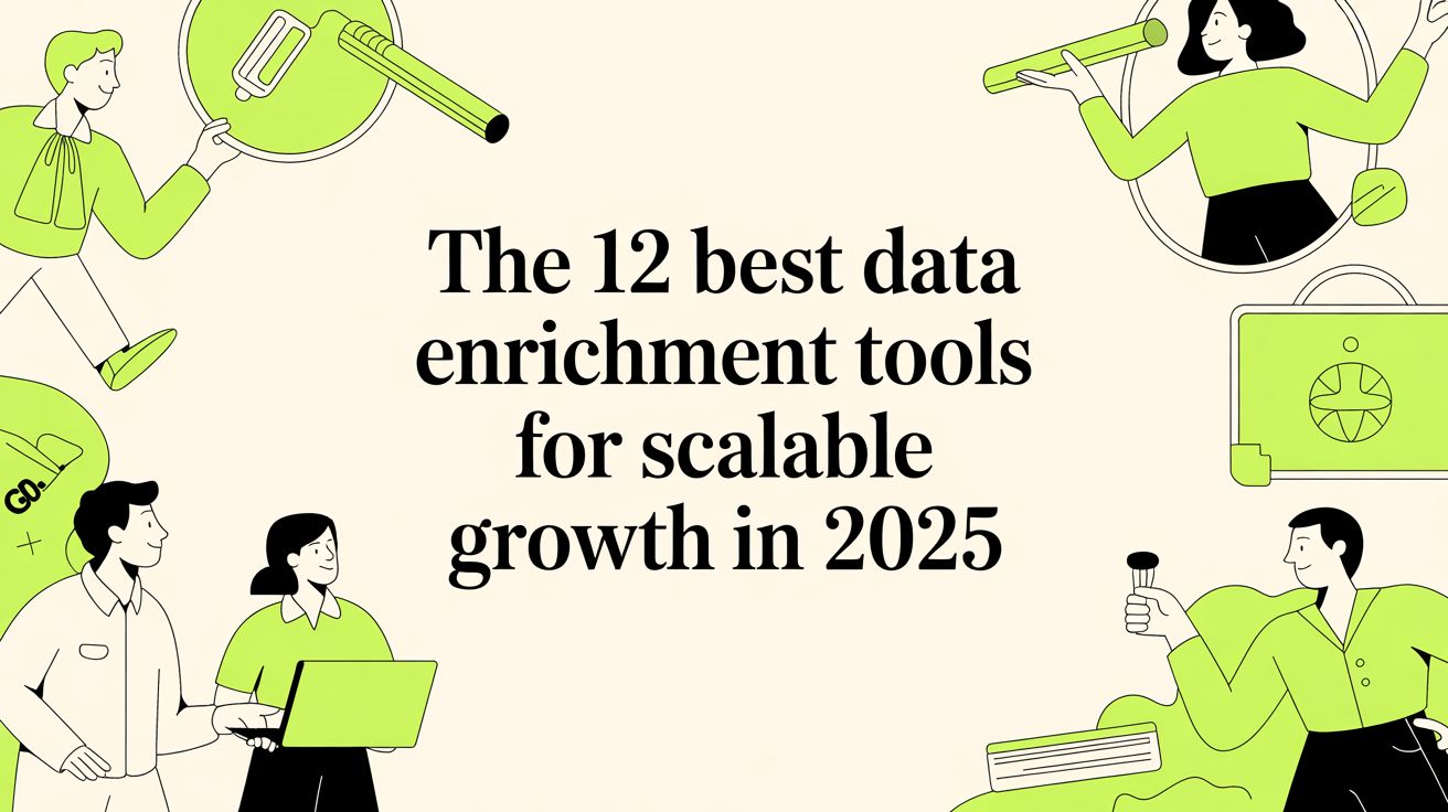 The 12 Best Data Enrichment Tools for Scalable Growth in 2025