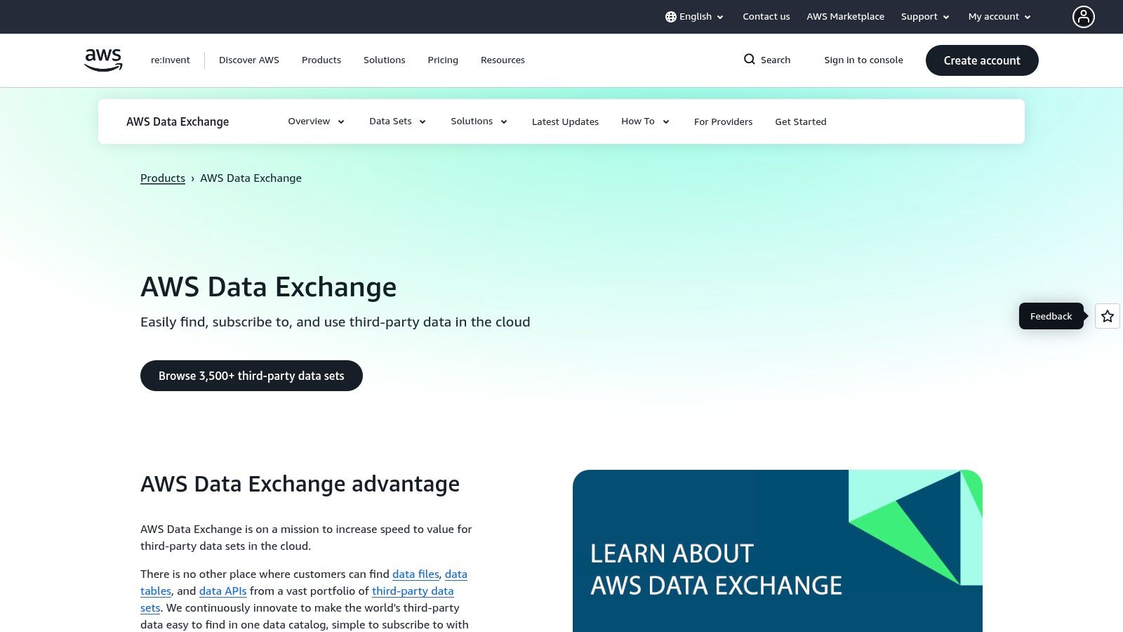 AWS Data Exchange