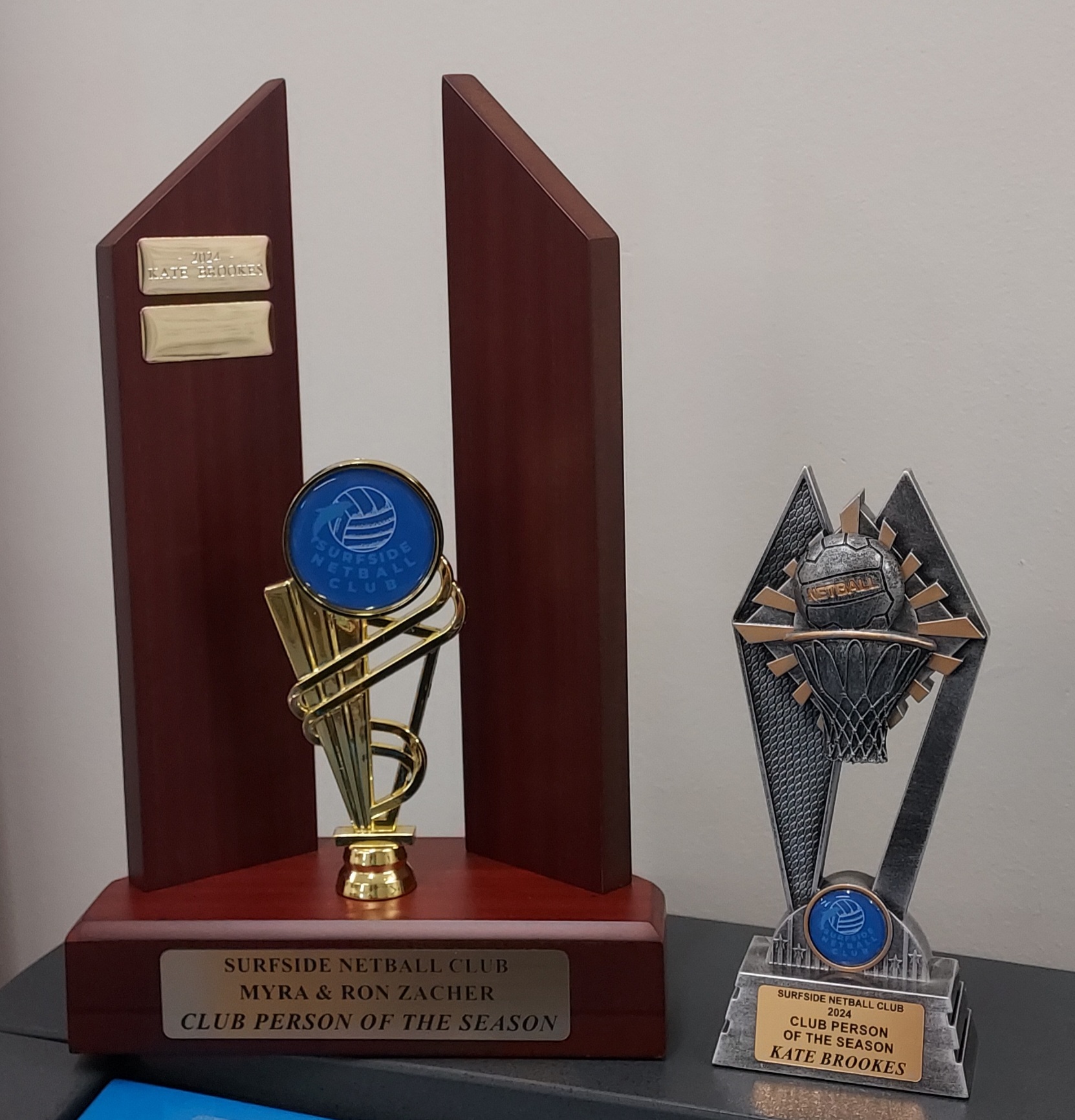 Netball Perpetual Trophy from Greg's Trophies Coffs Harbour