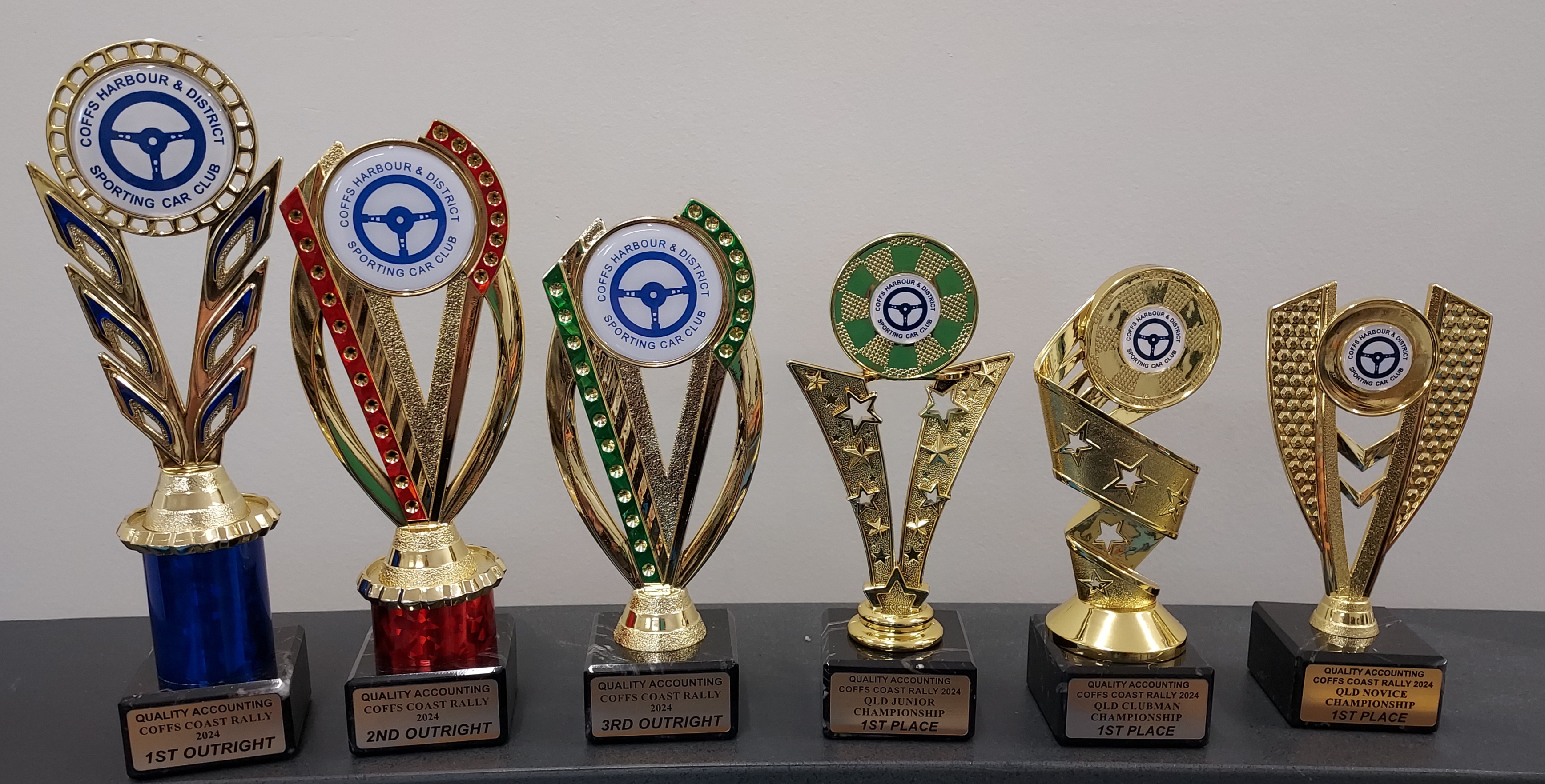 All sizes of awards from Coffs Harbour by Greg's Trophies