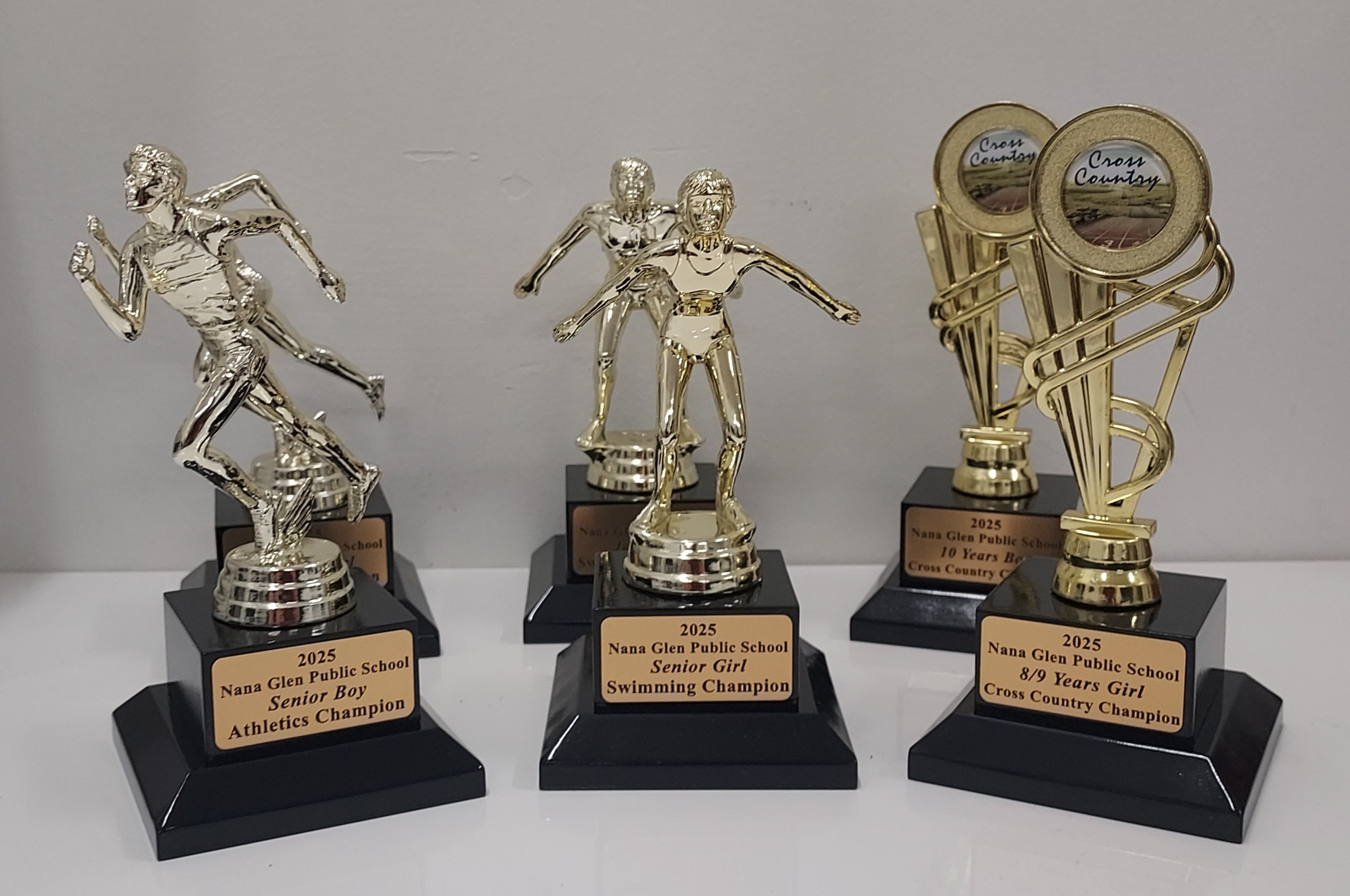 School Sports awards from Greg's Trophies Coffs Harbour