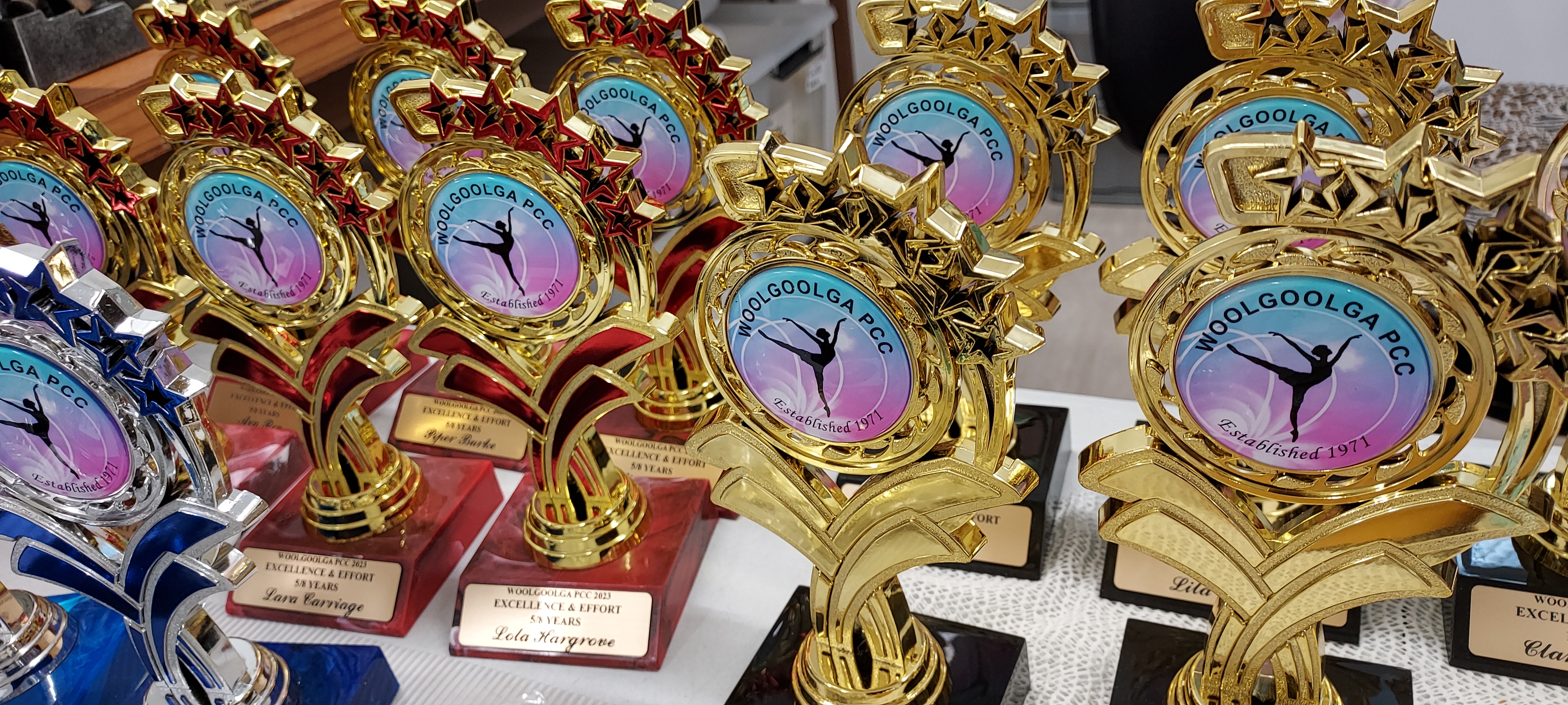 Dance awards from Greg's Trophies Coffs Harbour