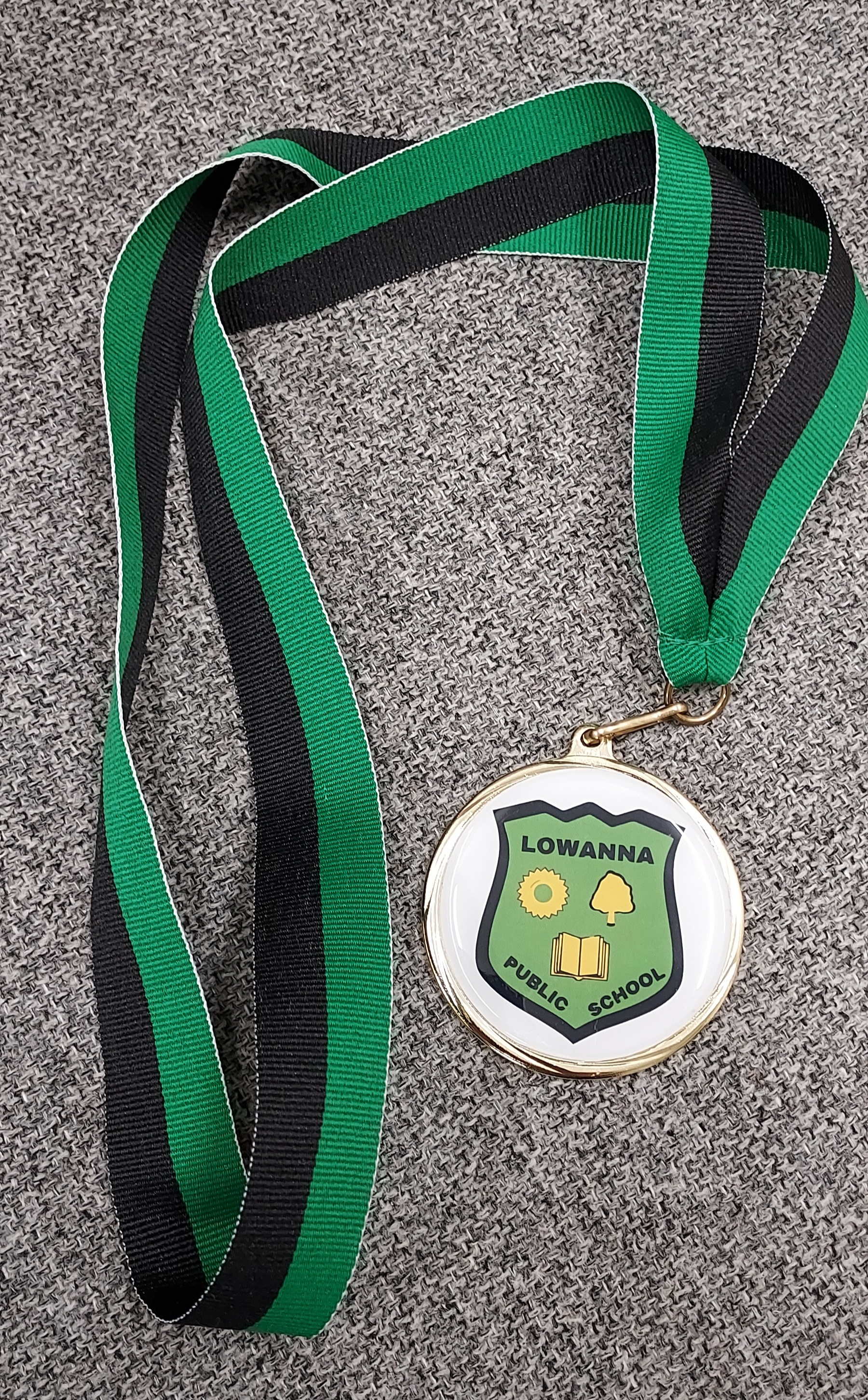 School Medal from Greg's Trophies Coffs Harbour 