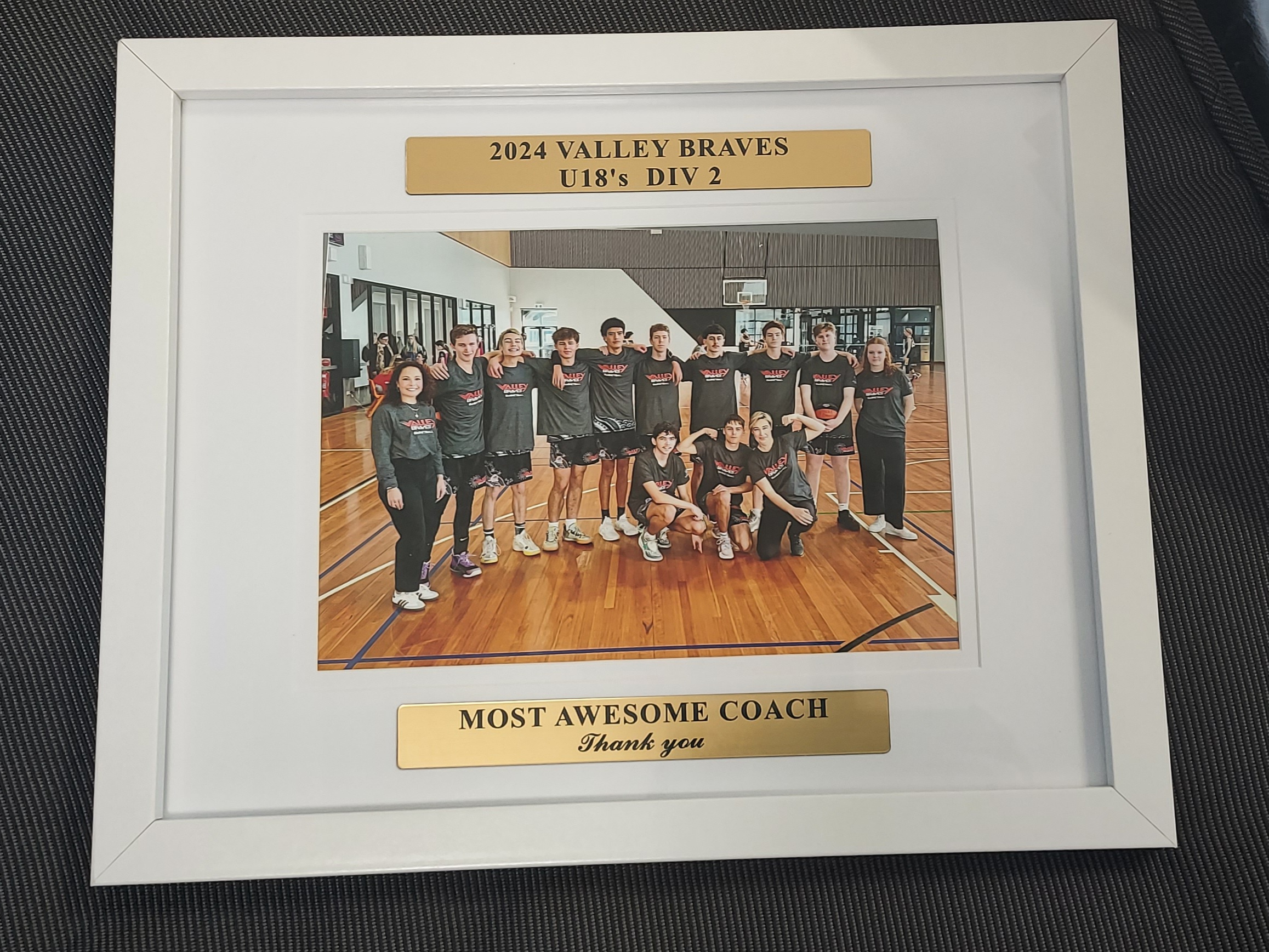Laser labels for Picture Framing from Gregs Trophies Coffs Harbour
