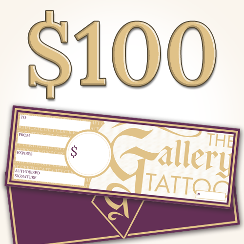 Image of a The Gallery Tattoo voucher