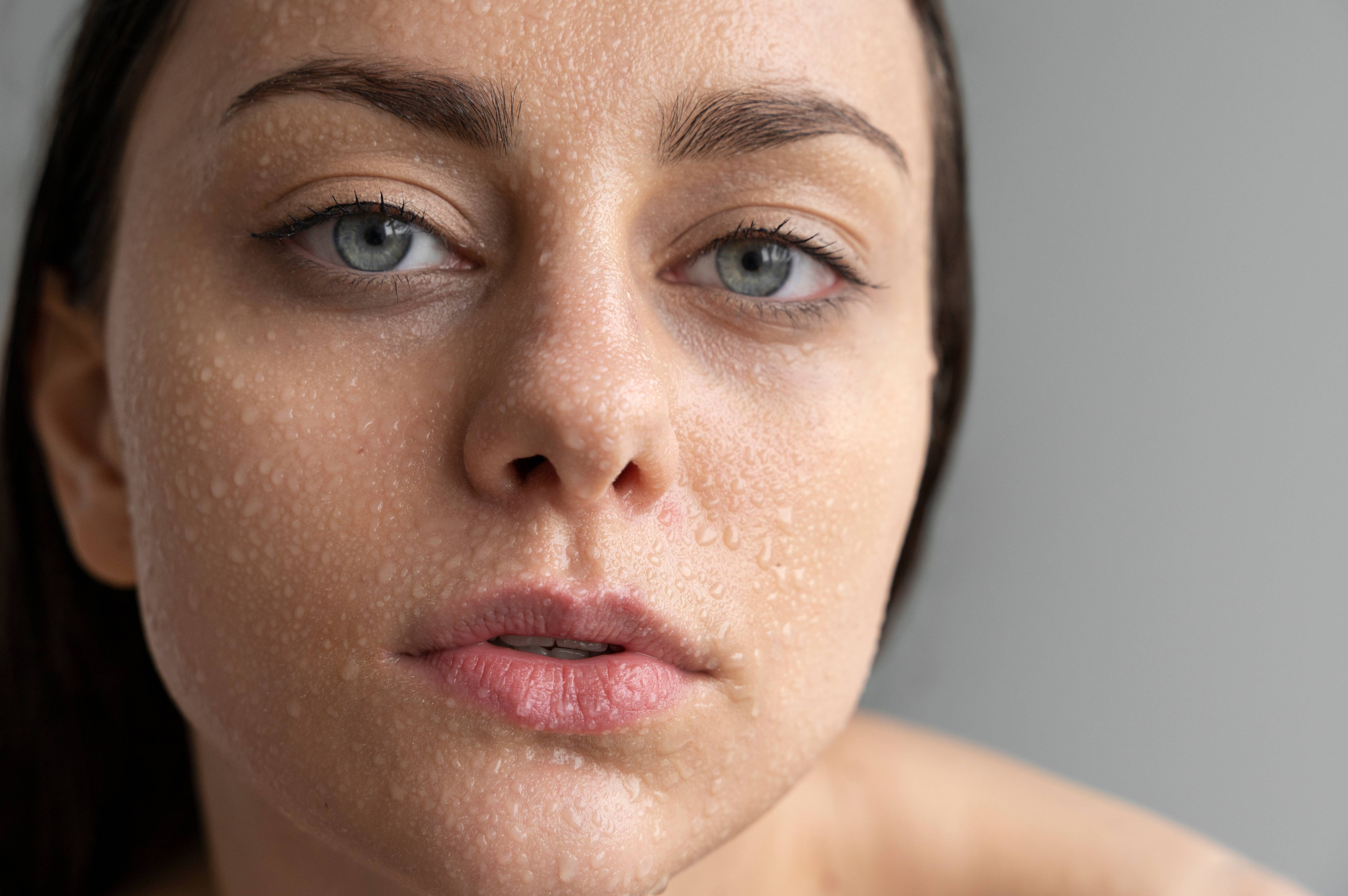 Dehydrated, tired-looking skin