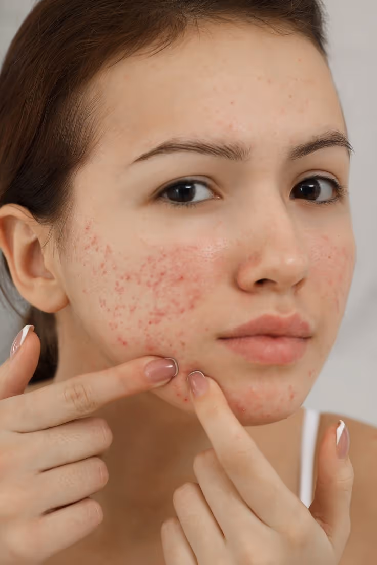 Post-acne damage