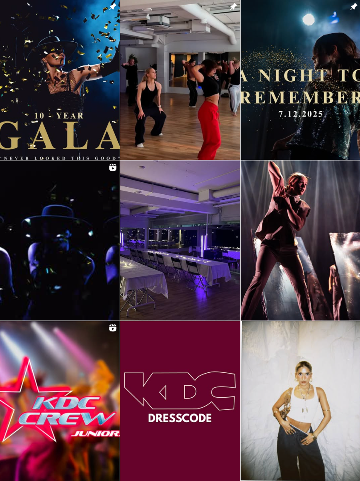 KDC Dance Studio Instagram feed