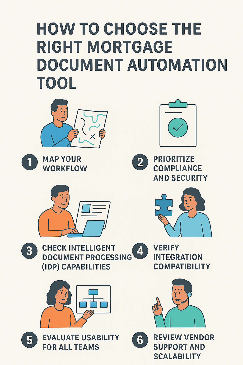 Selecting the best mortgage document automation solution