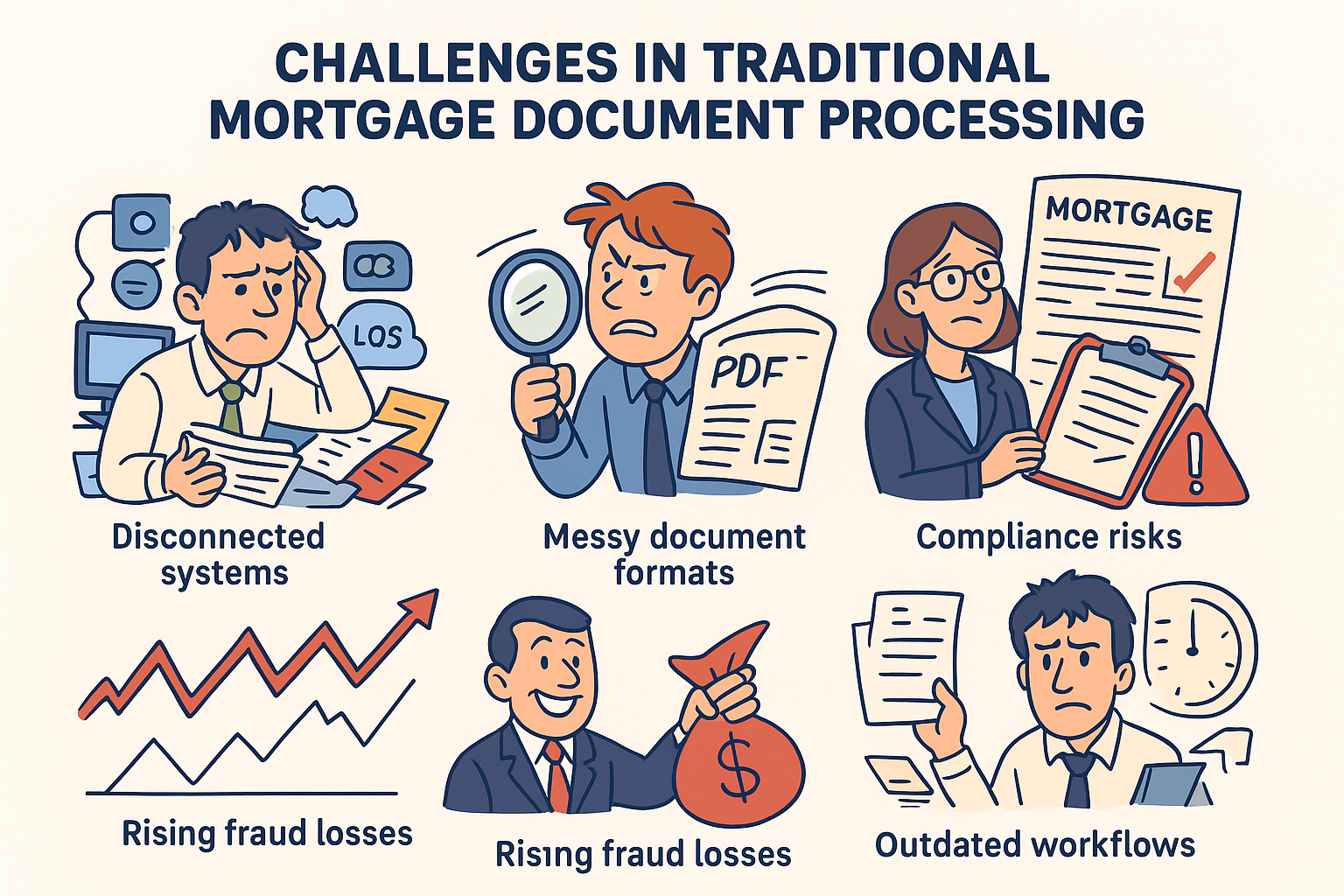 The pitfalls of conventional mortgage processing