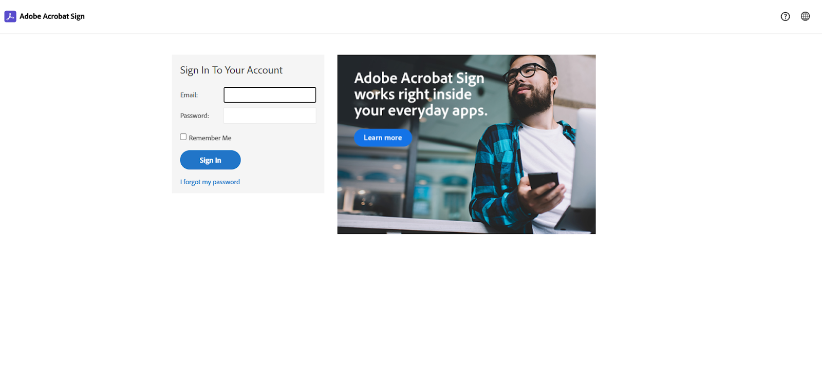 Adobe Acrobat Sign: Enterprise-level compliance 