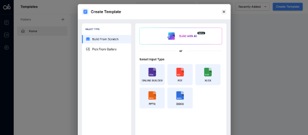 Docupilot: Create template