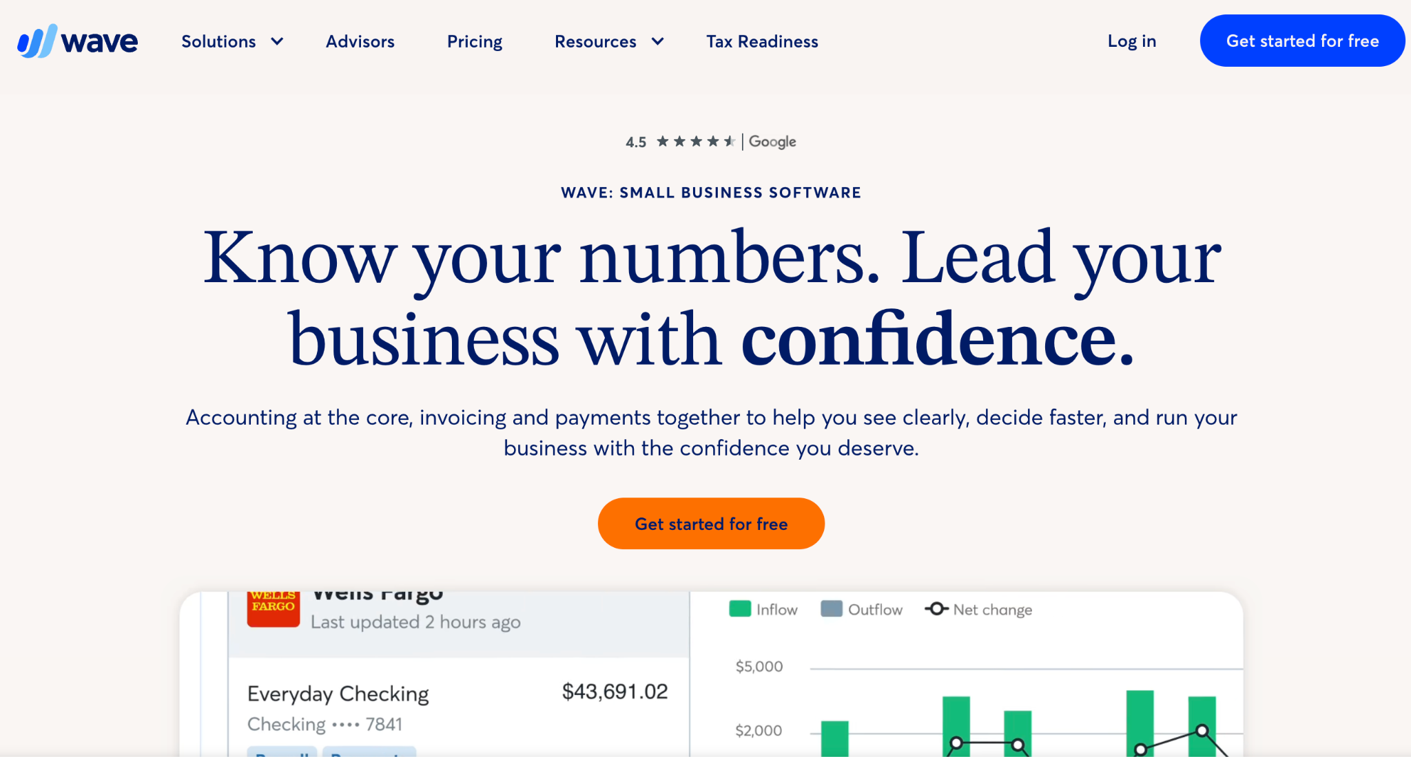 Wave homepage