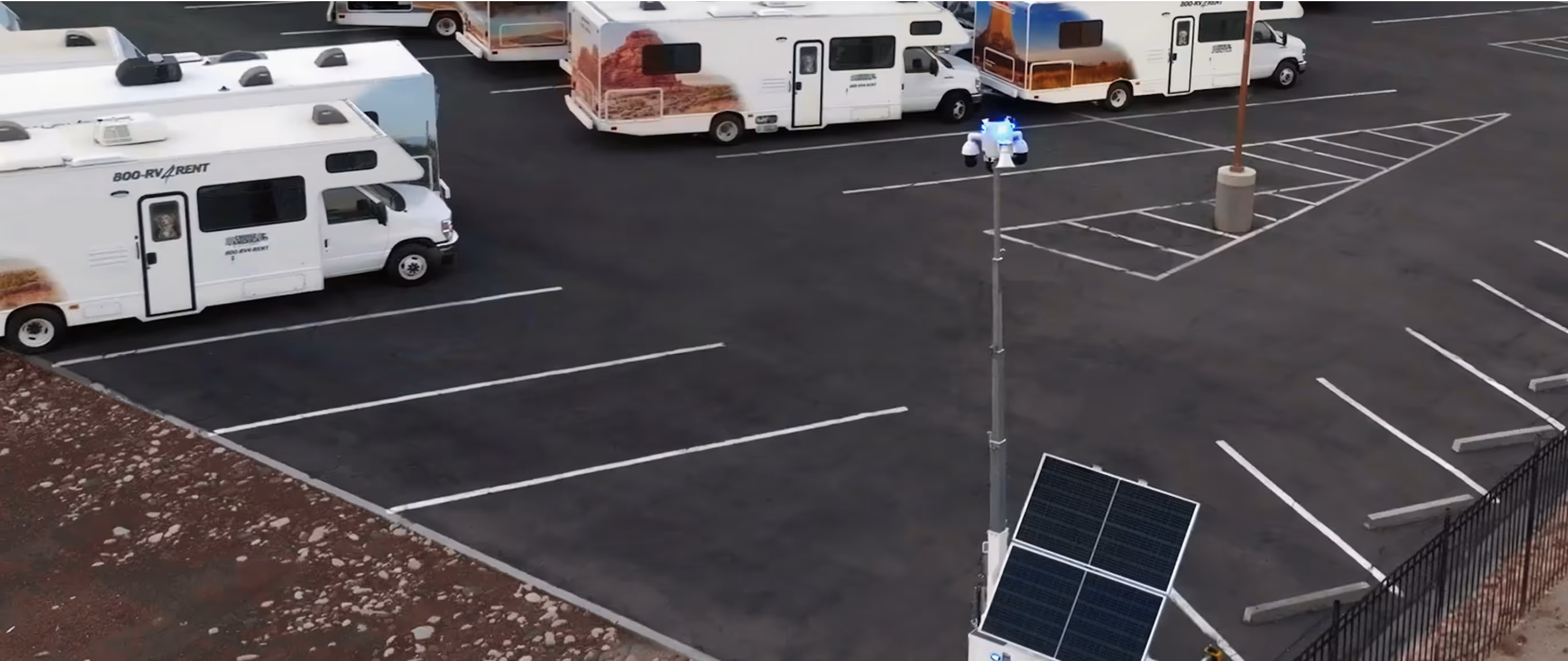 LVT Unit on a Cruise America RV lot.