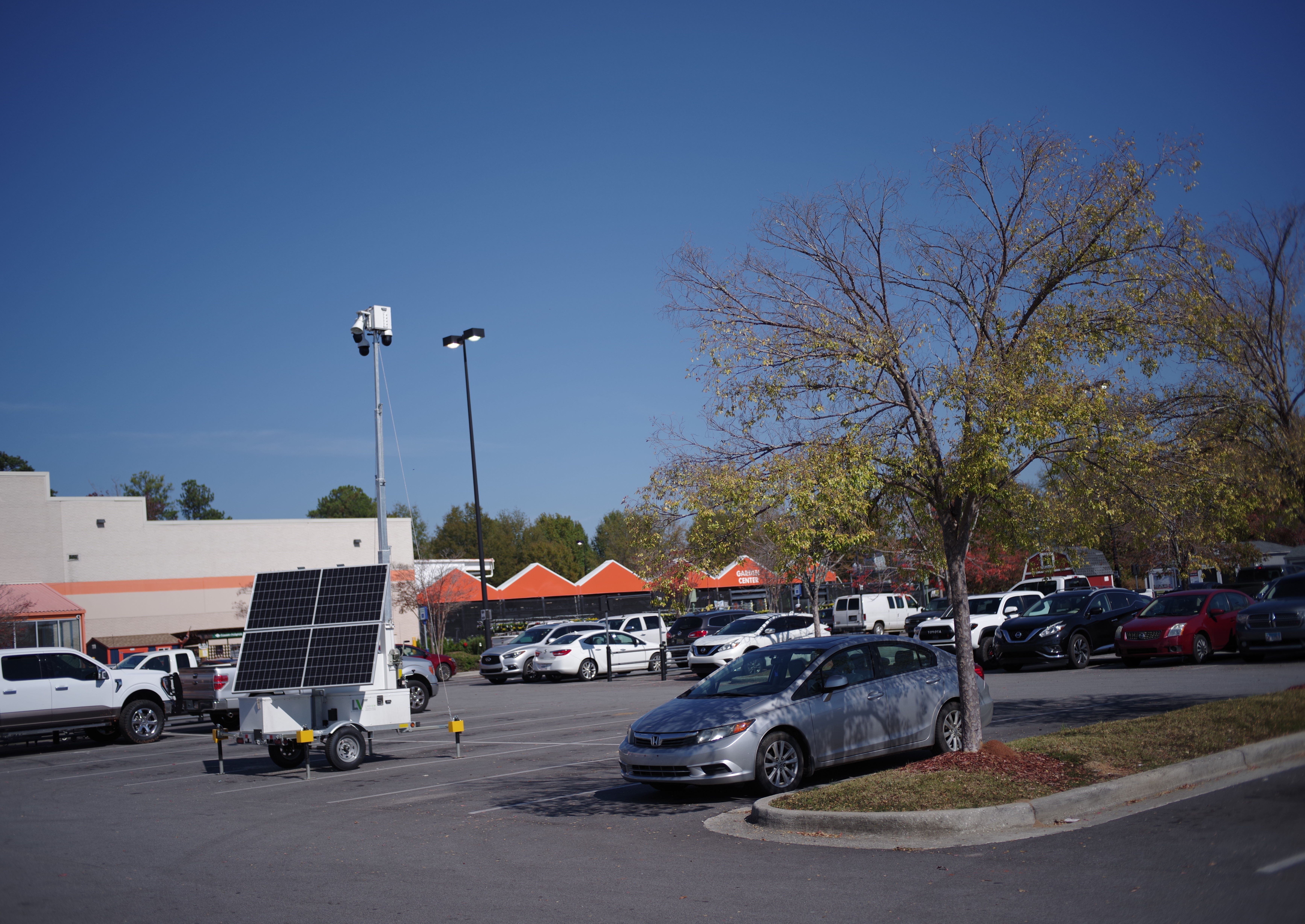 Parking lot security system