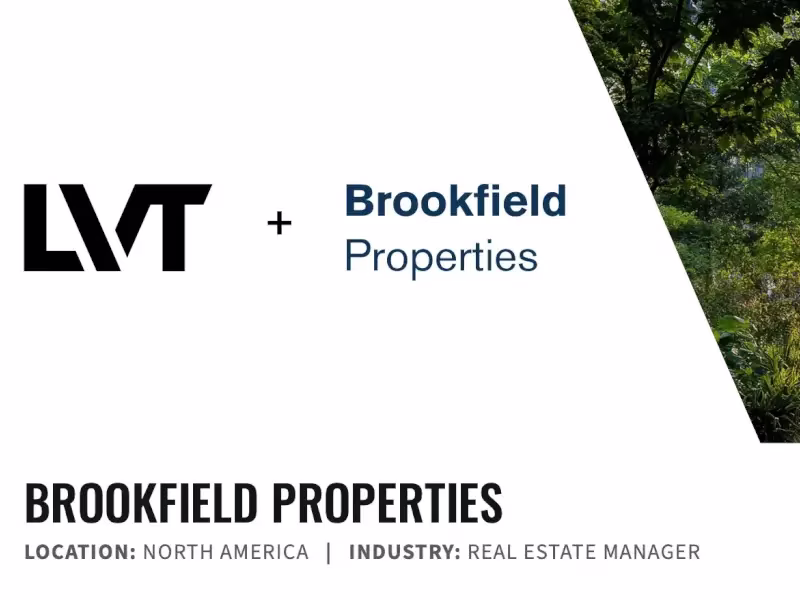 Header of LVT + Brookfield Properties document.