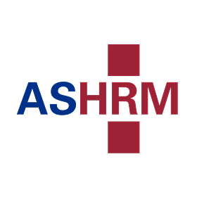 ASHRM logo.
